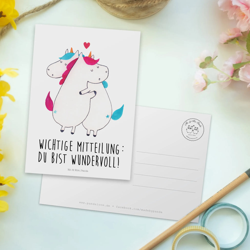 Postkarte Einhorn Mitteilung Postkarte, Karte, Geschenkkarte, Grußkarte, Einladung, Ansichtskarte, Geburtstagskarte, Einladungskarte, Dankeskarte, Ansichtskarten, Einladung Geburtstag, Einladungskarten Geburtstag, Einhorn, Einhörner, Einhorn Deko, Unicorn, Valentinstag, Valentine, Liebe, Geschenk, Partner, Ehe, lustig, witzig, Spruch