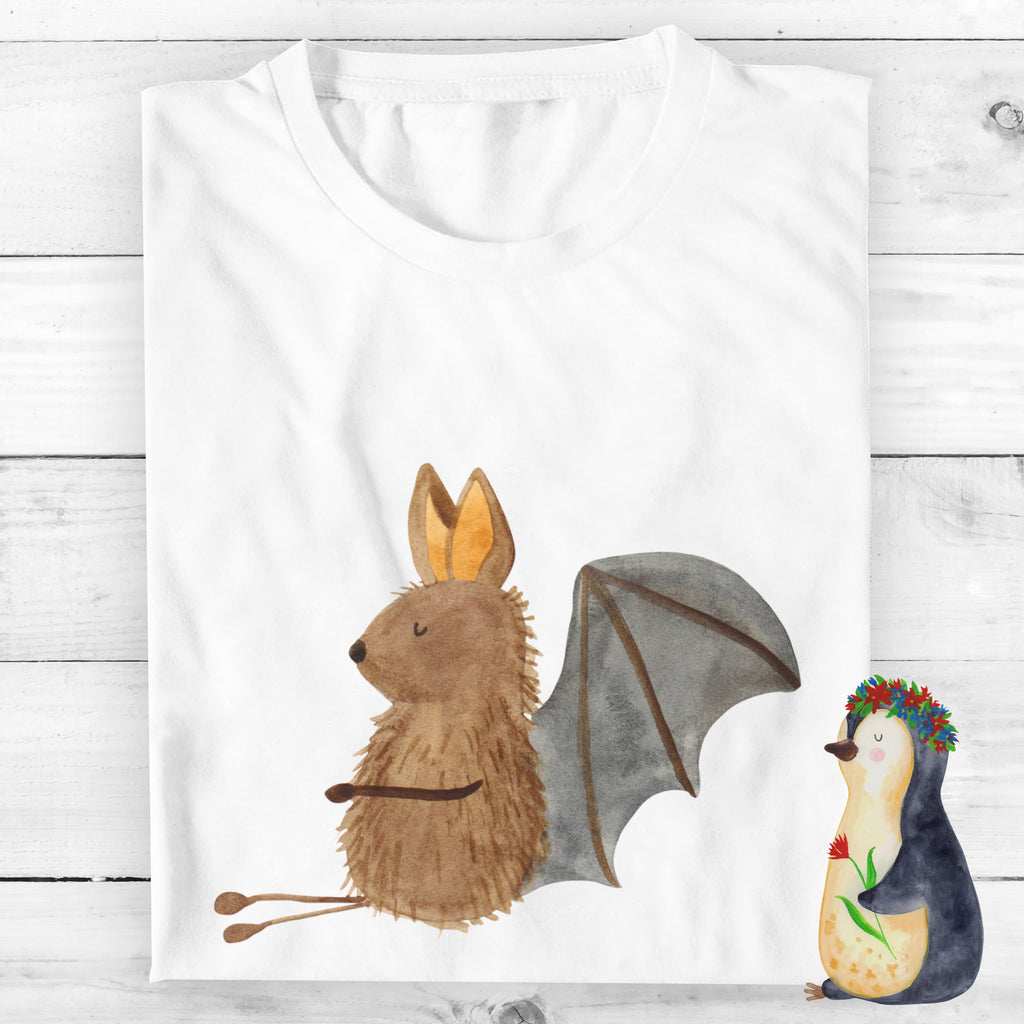 Personalisiertes T-Shirt Fledermaus sitzend T-Shirt Personalisiert, T-Shirt mit Namen, T-Shirt mit Aufruck, Männer, Frauen, Tiermotive, Gute Laune, lustige Sprüche, Tiere, Fledermaus, Fledermäuse, Motivation, entspannen