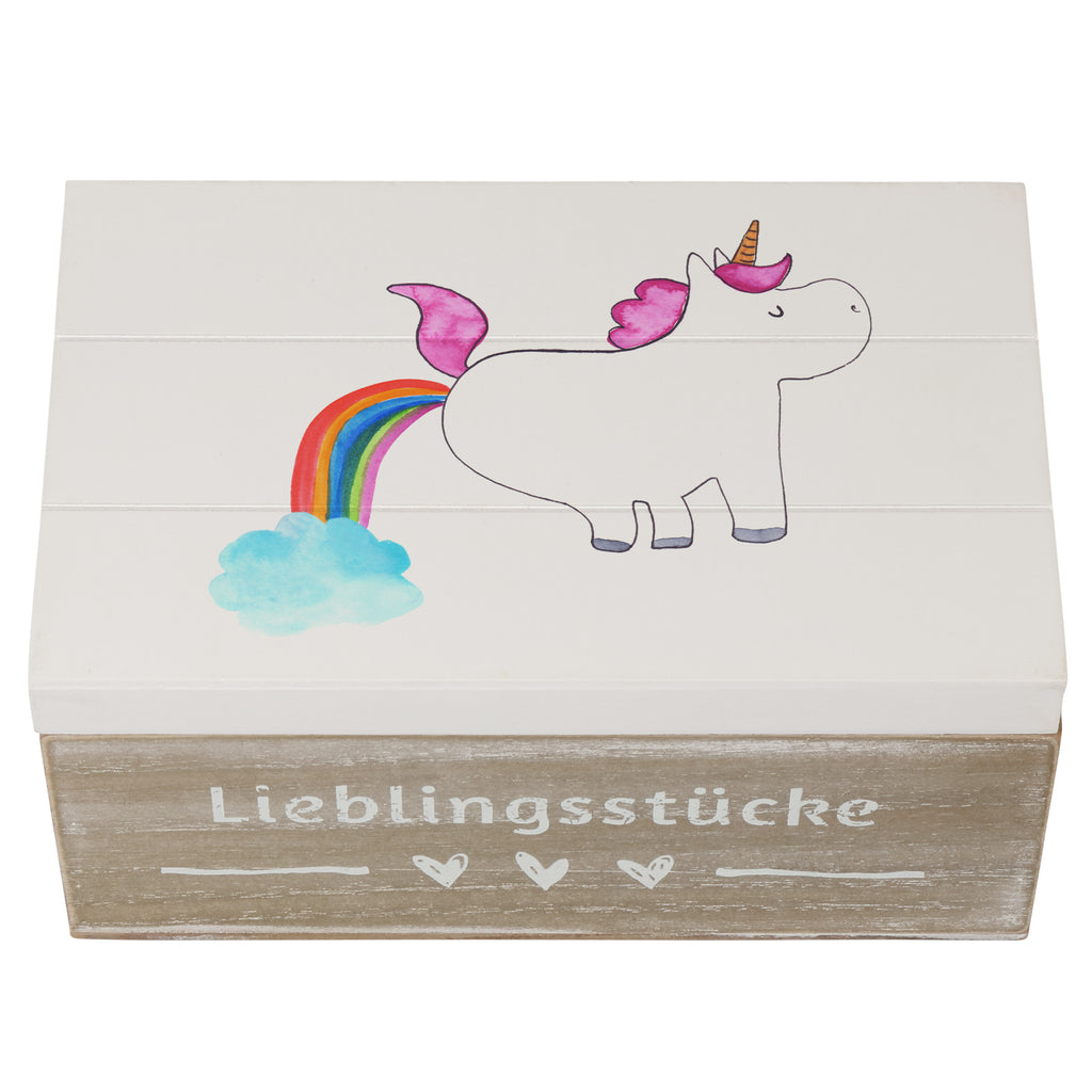 Holzkiste Einhorn Pupsend Holzkiste, Kiste, Schatzkiste, Truhe, Schatulle, XXL, Erinnerungsbox, Erinnerungskiste, Dekokiste, Aufbewahrungsbox, Geschenkbox, Geschenkdose, Einhorn, Einhörner, Einhorn Deko, Pegasus, Unicorn, Pups, Regenbogen, Glitzer, Einhornpower, Erwachsenwerden, Spaß, lustig, Freundin