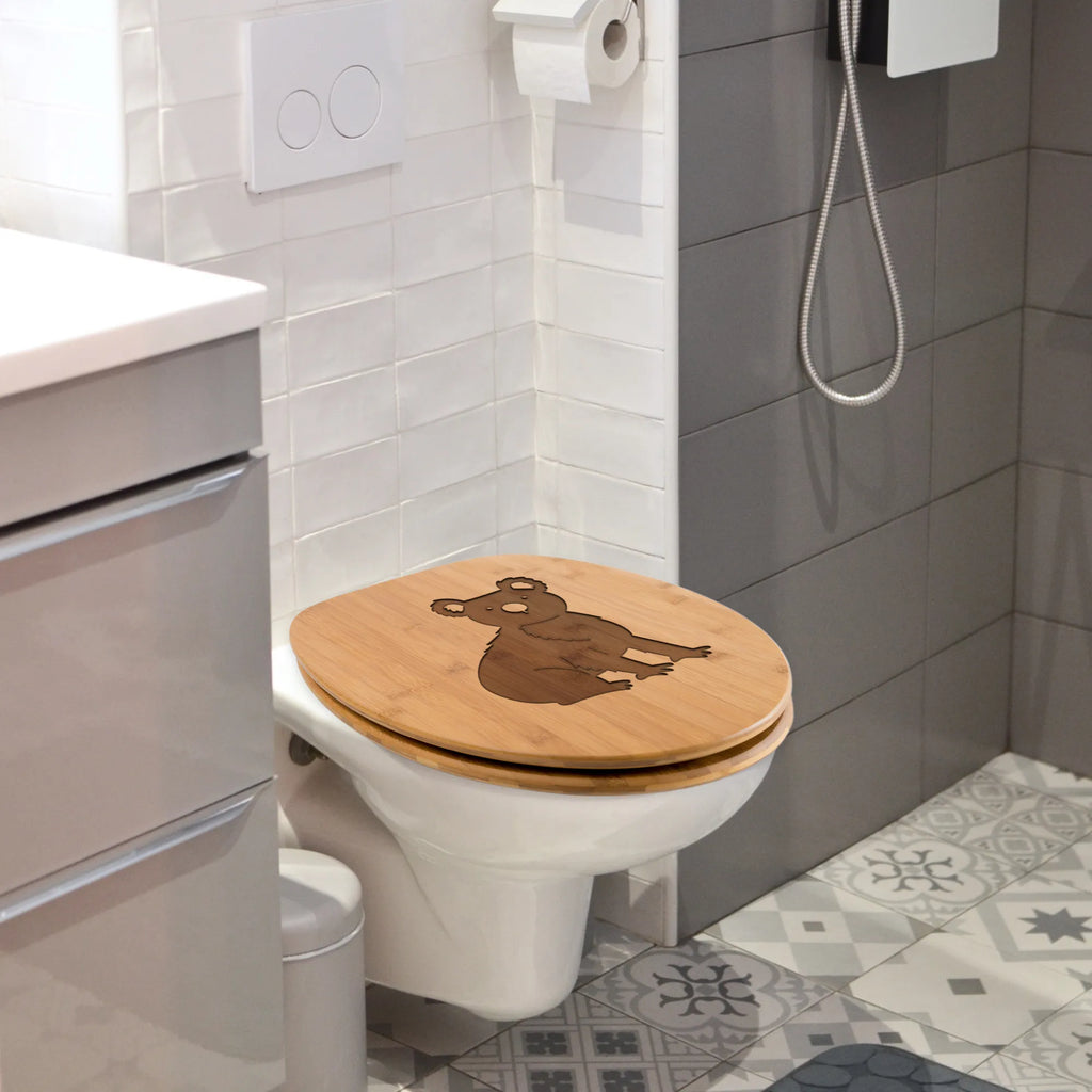 WC Sitz Koala Klobrille, Klodeckel, Toilettendeckel, WC-Sitz, Toilette, Tiermotive, Gute Laune, lustige Sprüche, Tiere, Koala, Koalabär, Beutelbär, Beuteltier