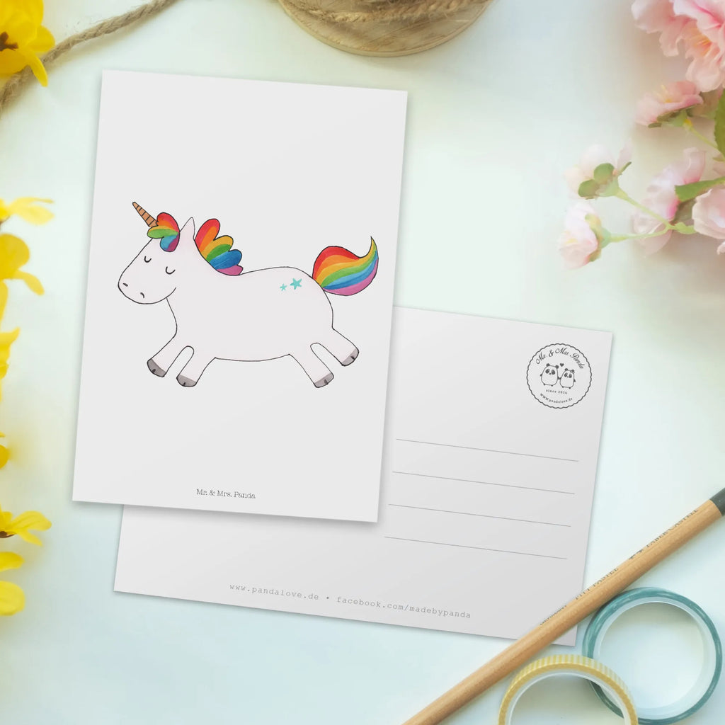 Postkarte Einhorn Happy Postkarte, Karte, Geschenkkarte, Grußkarte, Einladung, Ansichtskarte, Geburtstagskarte, Einladungskarte, Dankeskarte, Ansichtskarten, Einladung Geburtstag, Einladungskarten Geburtstag, Einhorn, Einhörner, Einhorn Deko, Pegasus, Unicorn, glücklich, fröhlich, Spaß, Freude, Lebensfreude, witzig, spannend, Lächeln, Lachen