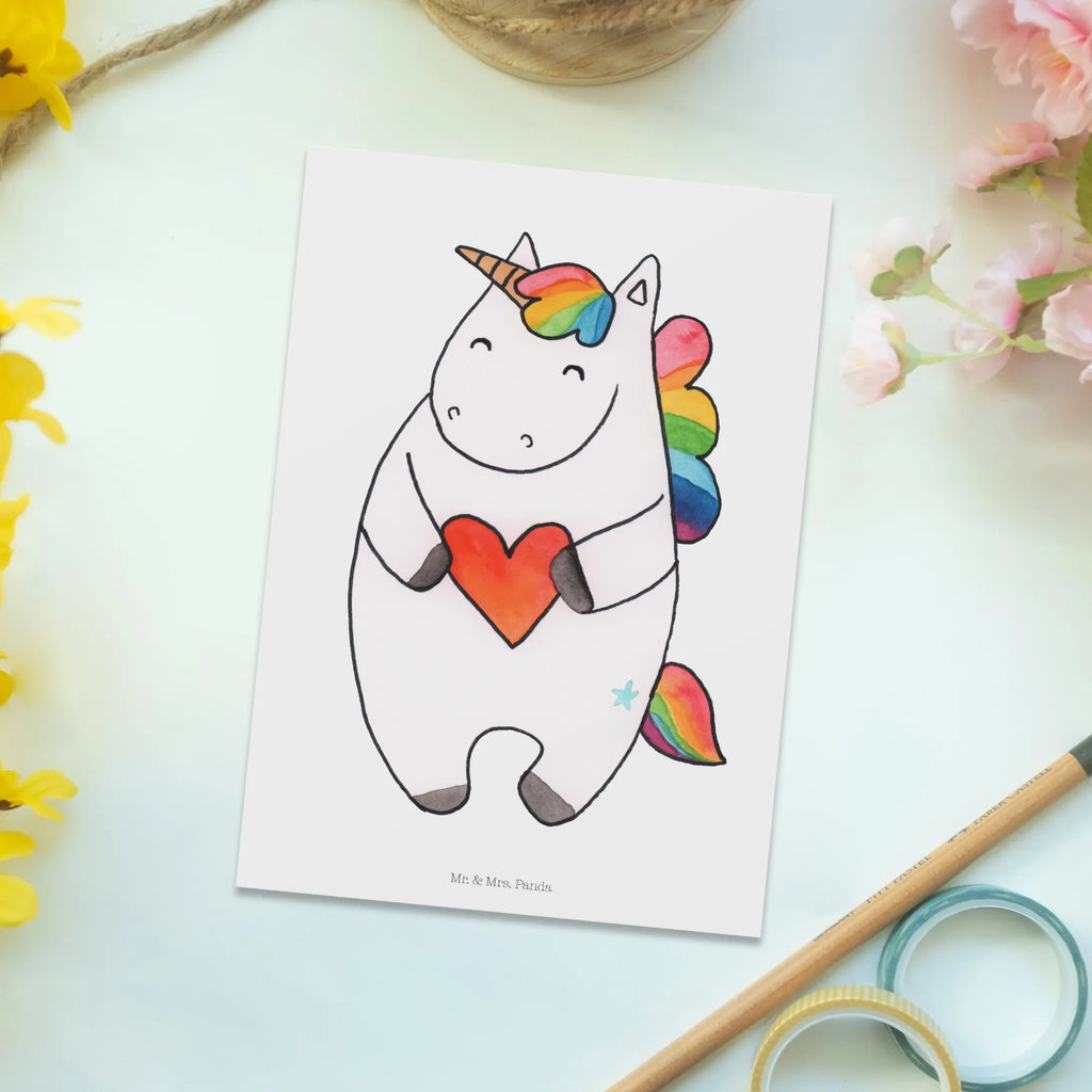 Postkarte Einhorn Herz Postkarte, Karte, Geschenkkarte, Grußkarte, Einladung, Ansichtskarte, Geburtstagskarte, Einladungskarte, Dankeskarte, Ansichtskarten, Einladung Geburtstag, Einladungskarten Geburtstag, Einhorn, Einhörner, Einhorn Deko, Pegasus, Unicorn, Herz, schlimm, böse, witzig, lustig, Freundin, anders, bunt