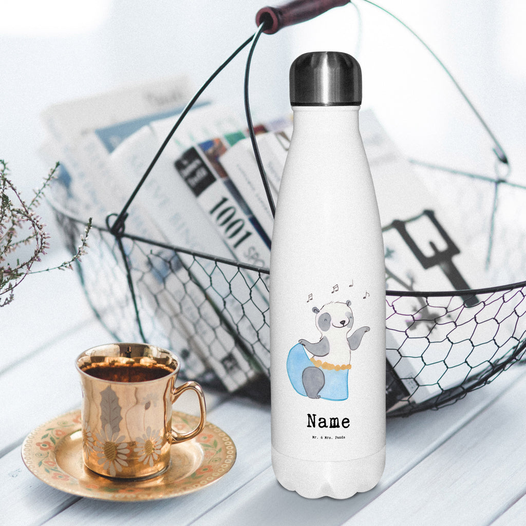 Personalisierte Thermosflasche Panda Bauchtanz Personalisierte Isolierflasche, Personalisierte Thermoflasche, Personalisierte Trinkflasche, Trinkflasche Mit Namen, Wunschname, Bedrucken, Namensflasche, Geschenk, Sport, Sportart, Hobby, Schenken, Danke, Dankeschön, Auszeichnung, Gewinn, Sportler, Bauchtanz, orientalischer Tanz, Tanzen