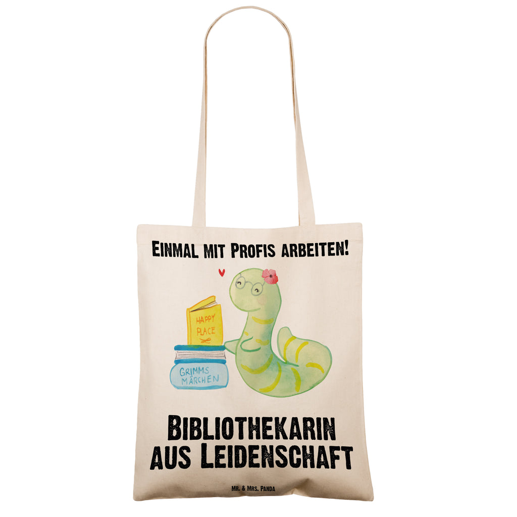 Tragetasche Bibliothekarin aus Leidenschaft Beuteltasche, Beutel, Einkaufstasche, Jutebeutel, Stoffbeutel, Tasche, Shopper, Umhängetasche, Strandtasche, Schultertasche, Stofftasche, Tragetasche, Badetasche, Jutetasche, Einkaufstüte, Laptoptasche, Beruf, Ausbildung, Jubiläum, Abschied, Rente, Kollege, Kollegin, Geschenk, Schenken, Arbeitskollege, Mitarbeiter, Firma, Danke, Dankeschön, Bibliothekarin, Buchhandlung, Bibliothek, Bücherwurm, Leseratte, Bücherliebe