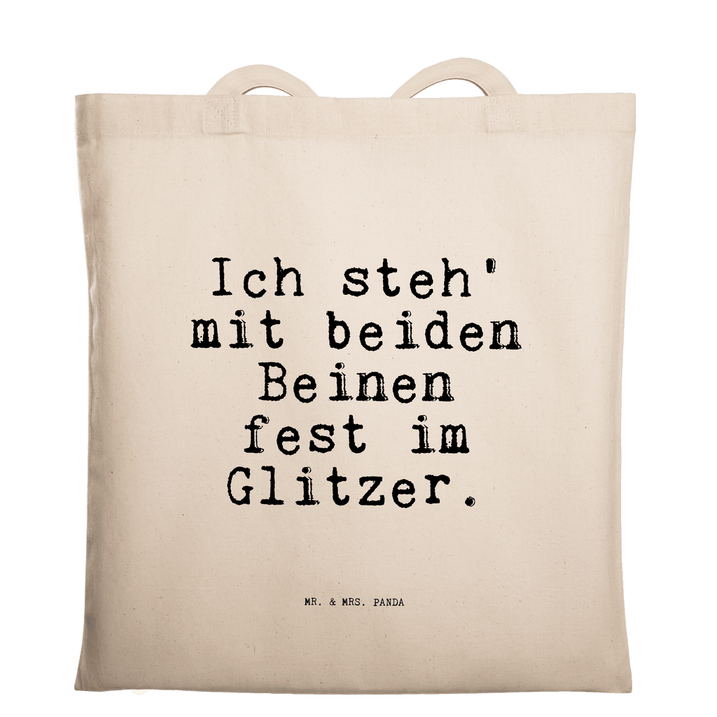 Tragetasche Ich steh' mit beiden... Beuteltasche, Beutel, Einkaufstasche, Jutebeutel, Stoffbeutel, Tasche, Shopper, Umhängetasche, Strandtasche, Schultertasche, Stofftasche, Tragetasche, Badetasche, Jutetasche, Einkaufstüte, Laptoptasche, Spruch, Sprüche, lustige Sprüche, Weisheiten, Zitate, Spruch Geschenke, Spruch Sprüche Weisheiten Zitate Lustig Weisheit Worte