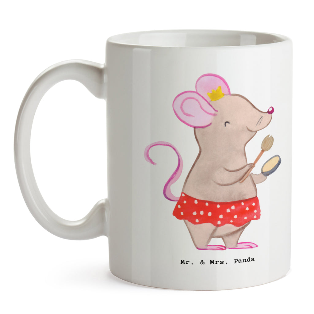 Tasse Visagistin mit Herz Tasse, Kaffeetasse, Teetasse, Becher, Kaffeebecher, Teebecher, Keramiktasse, Porzellantasse, Büro Tasse, Geschenk Tasse, Tasse Sprüche, Tasse Motive, Kaffeetassen, Tasse bedrucken, Designer Tasse, Cappuccino Tassen, Schöne Teetassen, Beruf, Ausbildung, Jubiläum, Abschied, Rente, Kollege, Kollegin, Geschenk, Schenken, Arbeitskollege, Mitarbeiter, Firma, Danke, Dankeschön, Kosmetikerin, Make Up Artist, Maskenbildnerin, Visagistin, Beauty Salon, Kosmetikstudio, Eröffnung