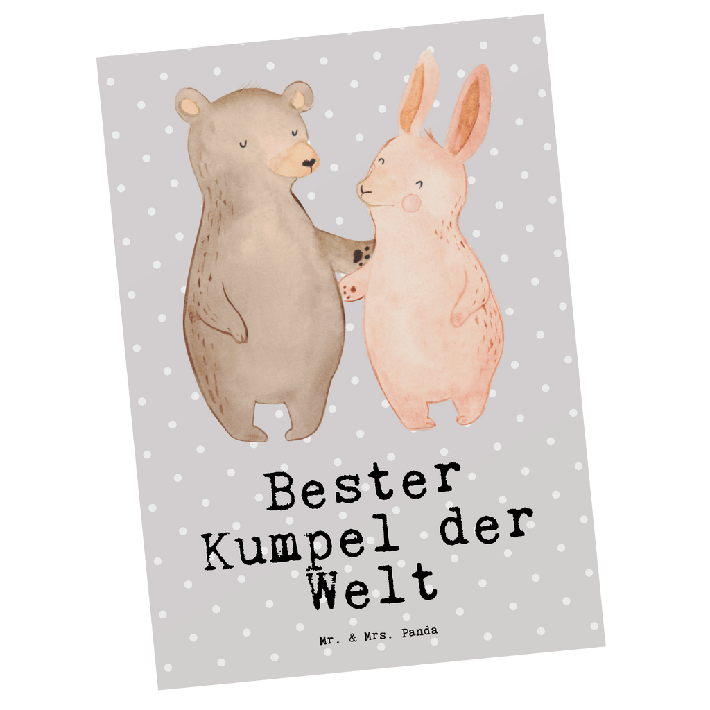 Postkarte Hase Bester Kumpel der Welt Postkarte, Karte, Geschenkkarte, Grußkarte, Einladung, Ansichtskarte, Geburtstagskarte, Einladungskarte, Dankeskarte, Ansichtskarten, Einladung Geburtstag, Einladungskarten Geburtstag, für, Dankeschön, Geschenk, Schenken, Geburtstag, Geburtstagsgeschenk, Geschenkidee, Danke, Bedanken, Mitbringsel, Freude machen, Geschenktipp, Kumpel, Kumpane, bester Freund, Bro, Buddy, Kollege, best friends, Freundschaft, Liebster, Bester