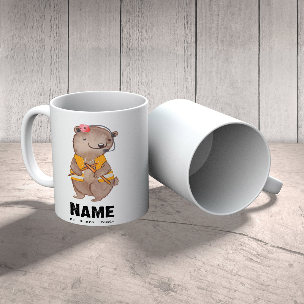 Personalisierte Tasse Fluglotsin mit Herz Personalisierte Tasse, Namenstasse, Wunschname, Personalisiert, Tasse, Namen, Drucken, Tasse mit Namen, Beruf, Ausbildung, Jubiläum, Abschied, Rente, Kollege, Kollegin, Geschenk, Schenken, Arbeitskollege, Mitarbeiter, Firma, Danke, Dankeschön, Fluglotsin, Flugverkehrsleiterin, Luftfahrtpersonal, Flugsicherung