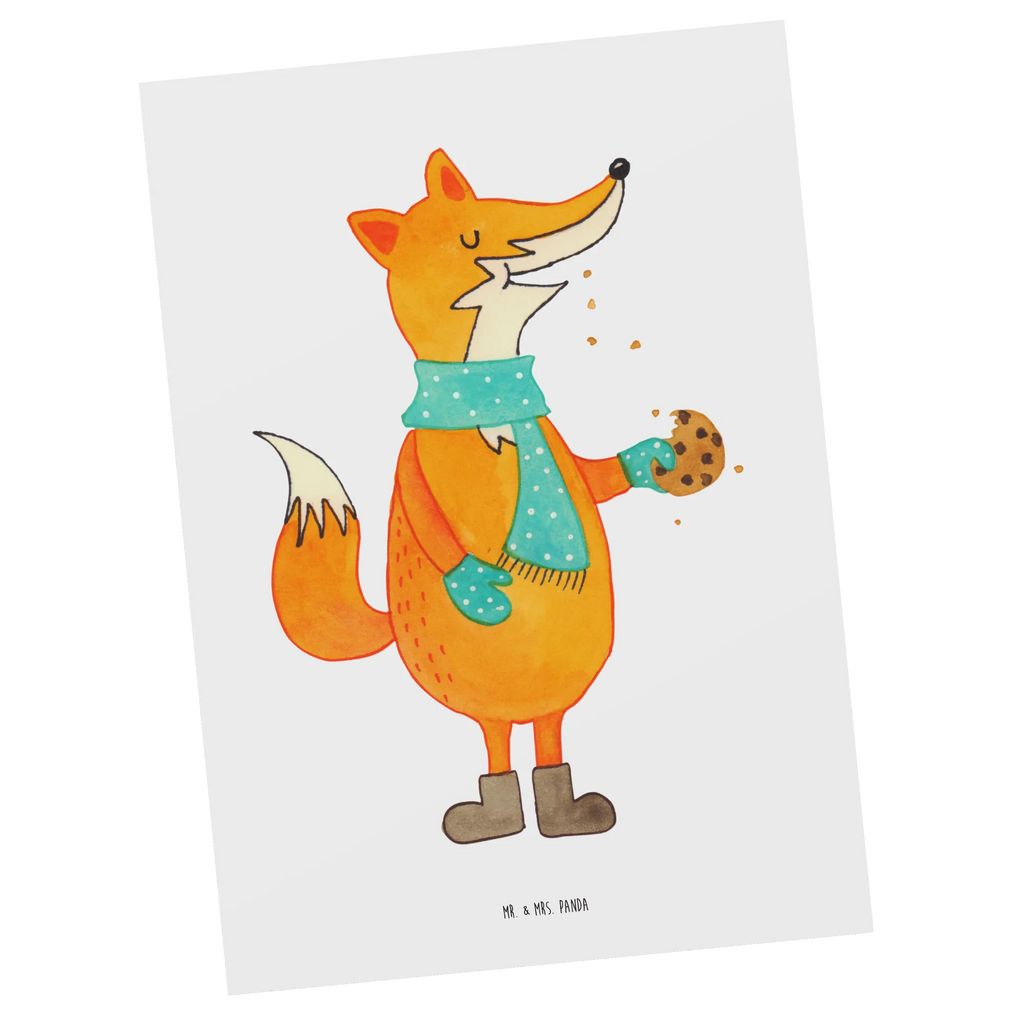 Postkarte Fuchs Keks Postkarte, Karte, Geschenkkarte, Grußkarte, Einladung, Ansichtskarte, Geburtstagskarte, Einladungskarte, Dankeskarte, Ansichtskarten, Einladung Geburtstag, Einladungskarten Geburtstag, Fuchs, Füchse, Backen Spruch, Kekse, Winter, Weihnachtszeit, Plätzchen, Liebe, Küche Deko