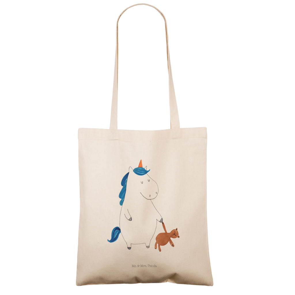 Tragetasche Einhorn Teddy Beuteltasche, Beutel, Einkaufstasche, Jutebeutel, Stoffbeutel, Tasche, Shopper, Umhängetasche, Strandtasche, Schultertasche, Stofftasche, Tragetasche, Badetasche, Jutetasche, Einkaufstüte, Laptoptasche, Einhorn, Einhörner, Einhorn Deko, Pegasus, Unicorn, schlafen, gute Nacht, Single, Bett, Träumen, Freundin, Singleleben