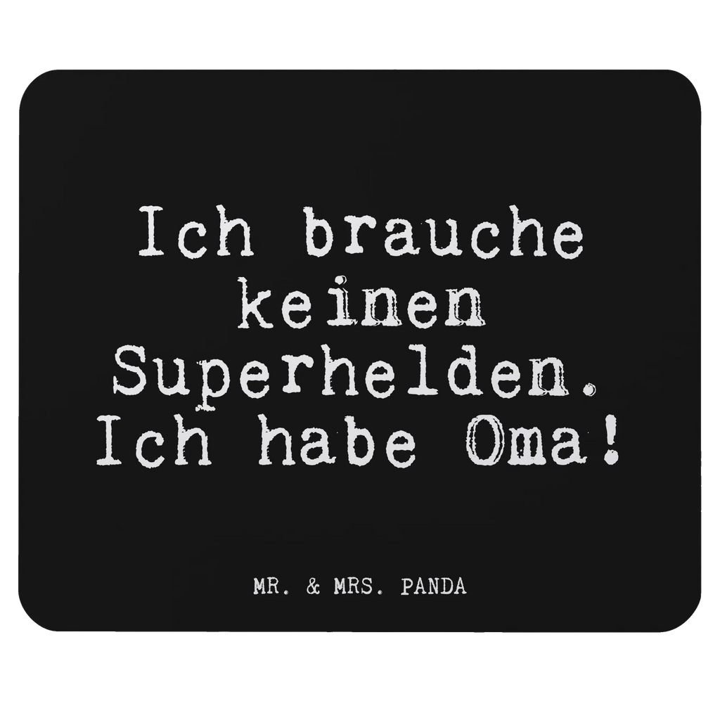 Mauspad Fun Talk Ich brauche keinen Superhelden. Ich habe Oma! Mousepad, Computer zubehör, Büroausstattung, PC Zubehör, Arbeitszimmer, Mauspad, Einzigartiges Mauspad, Designer Mauspad, Mausunterlage, Mauspad Büro, Spruch, Sprüche, lustige Sprüche, Weisheiten, Zitate, Spruch Geschenke, Glizer Spruch Sprüche Weisheiten Zitate Lustig Weisheit Worte