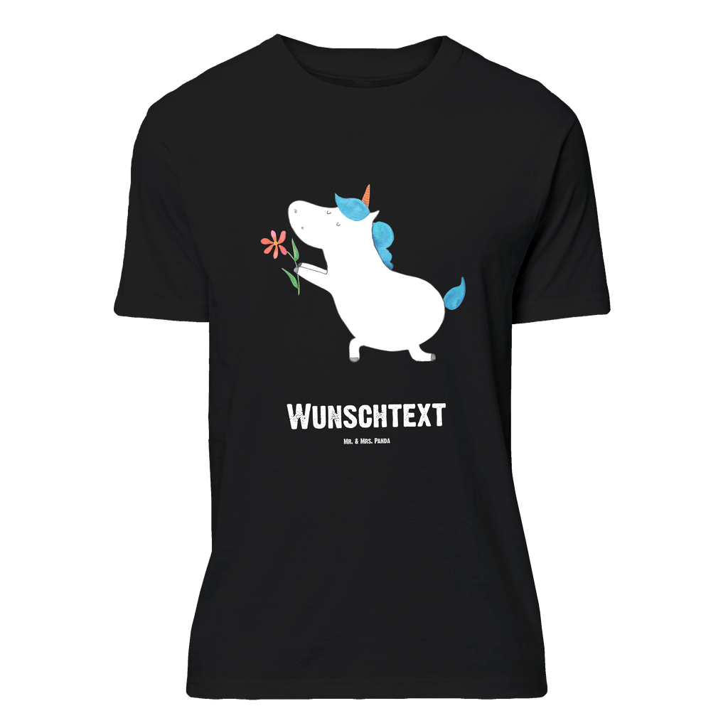 Personalisiertes T-Shirt Einhorn Blume T-Shirt Personalisiert, T-Shirt mit Namen, T-Shirt mit Aufruck, Männer, Frauen, Wunschtext, Bedrucken, Einhorn, Einhörner, Einhorn Deko, Pegasus, Unicorn, Liebe, Liebesbeweis, Antrag, Heiratsantrag, Verlobung, Ehepaar, Pärchen, Partner, Freund, Freundin, Ehe, heiraten