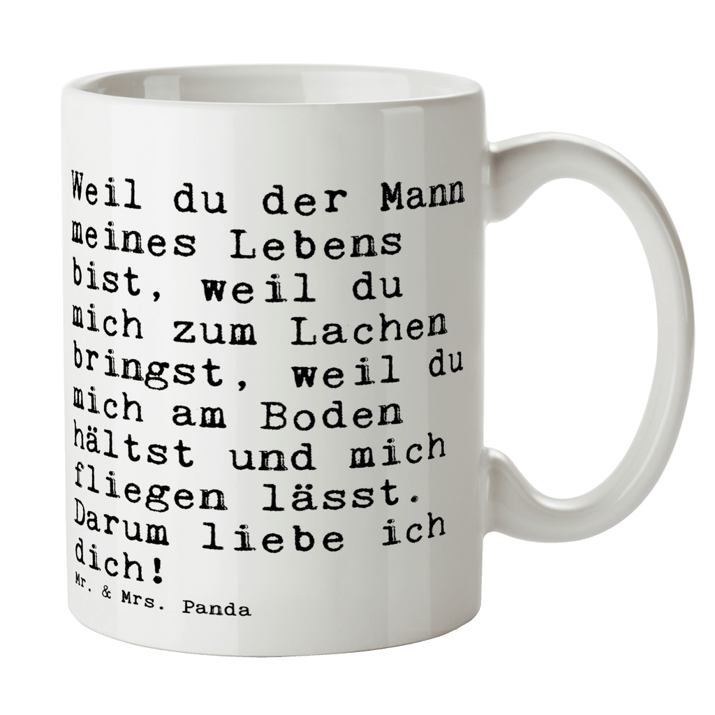 Tasse Weil du der Mann... Tasse, Kaffeetasse, Teetasse, Becher, Kaffeebecher, Teebecher, Keramiktasse, Porzellantasse, Büro Tasse, Geschenk Tasse, Tasse Sprüche, Tasse Motive, Kaffeetassen, Tasse bedrucken, Designer Tasse, Cappuccino Tassen, Schöne Teetassen, Spruch, Sprüche, lustige Sprüche, Weisheiten, Zitate, Spruch Geschenke, Spruch Sprüche Weisheiten Zitate Lustig Weisheit Worte