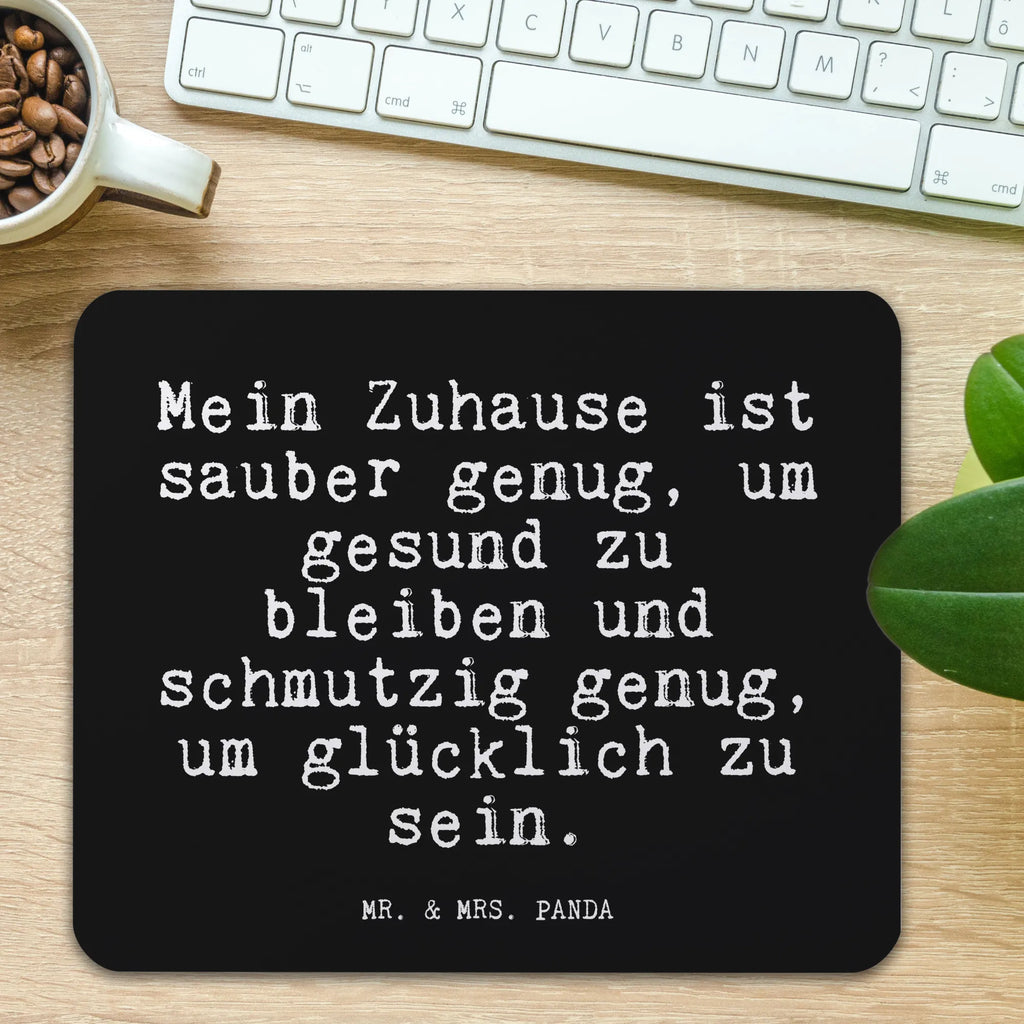 Mauspad Mein Zuhause ist sauber... Mousepad, Computer zubehör, Büroausstattung, PC Zubehör, Arbeitszimmer, Mauspad, Einzigartiges Mauspad, Designer Mauspad, Mausunterlage, Mauspad Büro, Spruch, Sprüche, lustige Sprüche, Weisheiten, Zitate, Spruch Geschenke, Glizer Spruch Sprüche Weisheiten Zitate Lustig Weisheit Worte