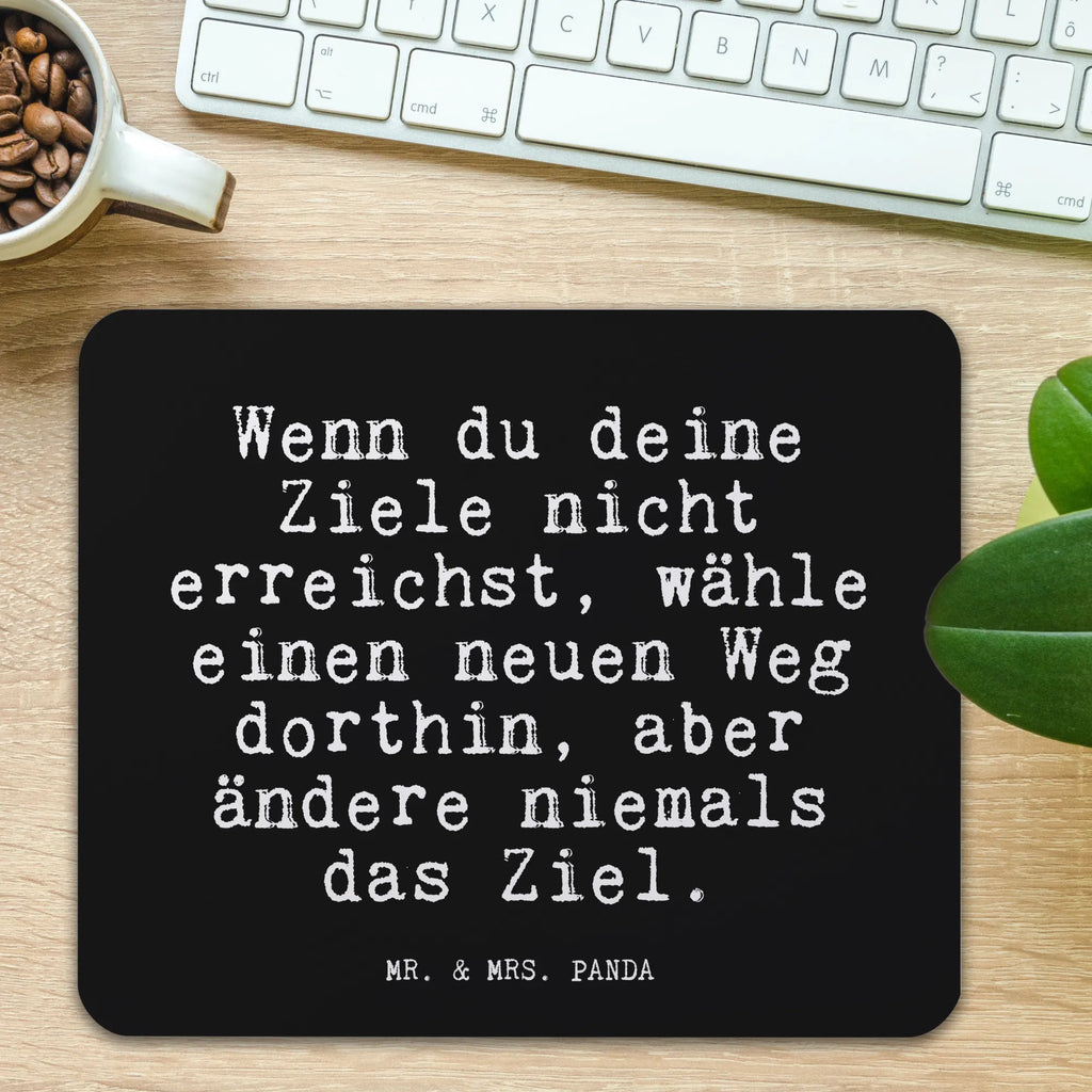 Mauspad Wenn du deine Ziele... Mousepad, Computer zubehör, Büroausstattung, PC Zubehör, Arbeitszimmer, Mauspad, Einzigartiges Mauspad, Designer Mauspad, Mausunterlage, Mauspad Büro, Spruch, Sprüche, lustige Sprüche, Weisheiten, Zitate, Spruch Geschenke, Glizer Spruch Sprüche Weisheiten Zitate Lustig Weisheit Worte