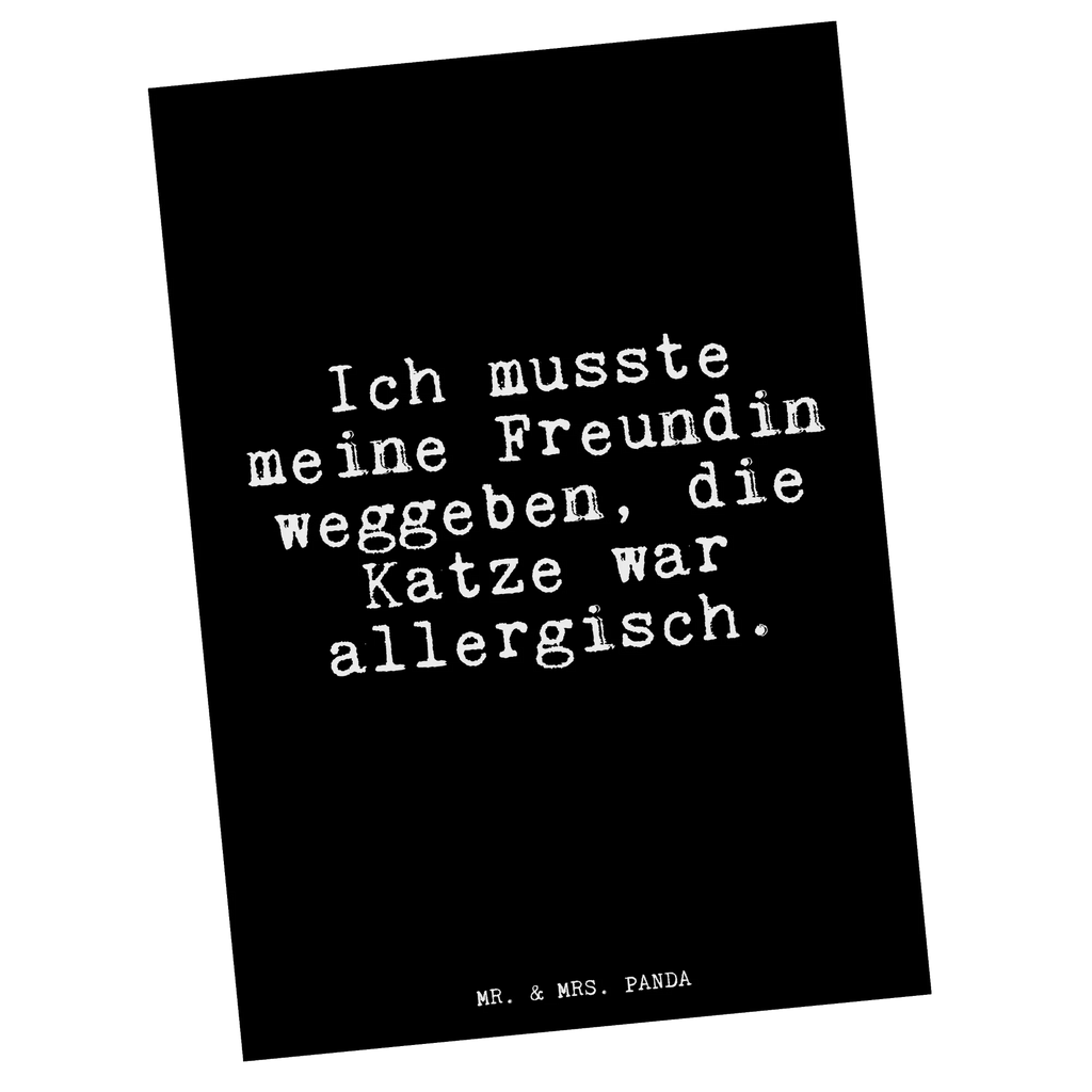 Postkarte Ich musste meine Freundin... Postkarte, Karte, Geschenkkarte, Grußkarte, Einladung, Ansichtskarte, Geburtstagskarte, Einladungskarte, Dankeskarte, Ansichtskarten, Einladung Geburtstag, Einladungskarten Geburtstag, Spruch, Sprüche, lustige Sprüche, Weisheiten, Zitate, Spruch Geschenke, Spruch Sprüche Weisheiten Zitate Lustig Weisheit Worte