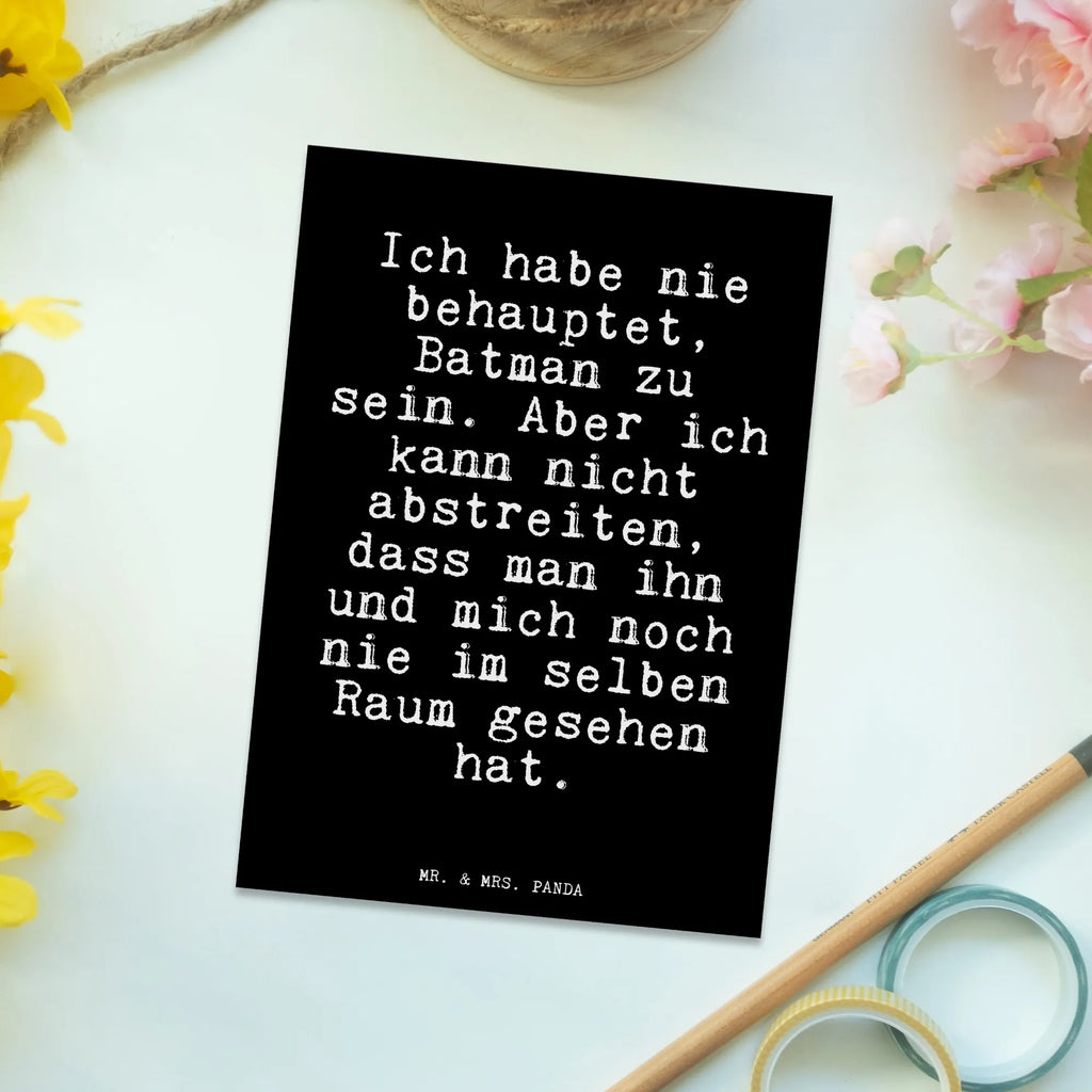 Postkarte Ich habe nie behauptet,... Postkarte, Karte, Geschenkkarte, Grußkarte, Einladung, Ansichtskarte, Geburtstagskarte, Einladungskarte, Dankeskarte, Ansichtskarten, Einladung Geburtstag, Einladungskarten Geburtstag, Spruch, Sprüche, lustige Sprüche, Weisheiten, Zitate, Spruch Geschenke, Glizer Spruch Sprüche Weisheiten Zitate Lustig Weisheit Worte