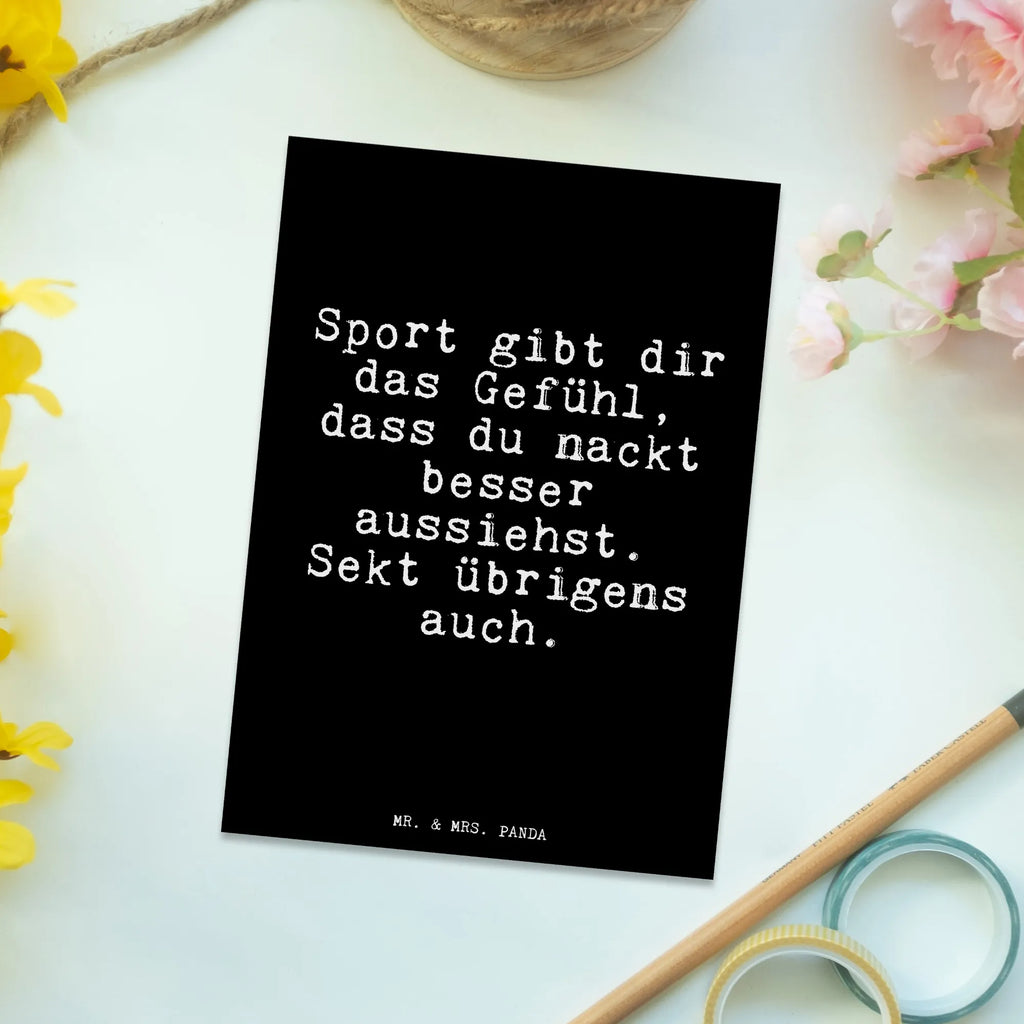 Postkarte Sport gibt dir das... Postkarte, Karte, Geschenkkarte, Grußkarte, Einladung, Ansichtskarte, Geburtstagskarte, Einladungskarte, Dankeskarte, Ansichtskarten, Einladung Geburtstag, Einladungskarten Geburtstag, Spruch, Sprüche, lustige Sprüche, Weisheiten, Zitate, Spruch Geschenke, Spruch Sprüche Weisheiten Zitate Lustig Weisheit Worte