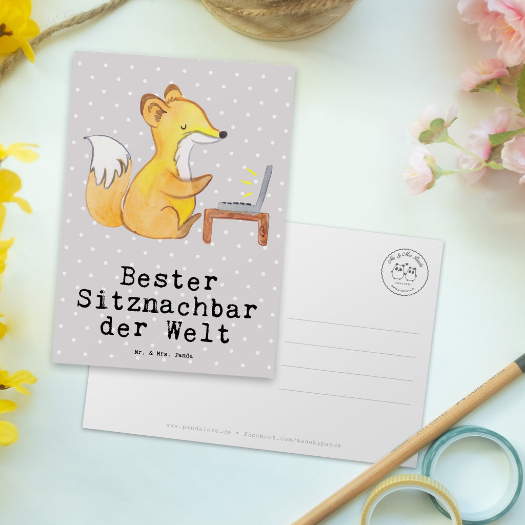 Postkarte Fuchs Bester Sitznachbar der Welt Postkarte, Karte, Geschenkkarte, Grußkarte, Einladung, Ansichtskarte, Geburtstagskarte, Einladungskarte, Dankeskarte, Ansichtskarten, Einladung Geburtstag, Einladungskarten Geburtstag, für, Dankeschön, Geschenk, Schenken, Geburtstag, Geburtstagsgeschenk, Geschenkidee, Danke, Bedanken, Mitbringsel, Freude machen, Geschenktipp, Sitznachbar, Stuhlnachbar, Nachbar, Uni, Universität, Seminar, Kommilitone, Tischnachbar, Schule, Mitschüler, Mitstudent, Hochschule