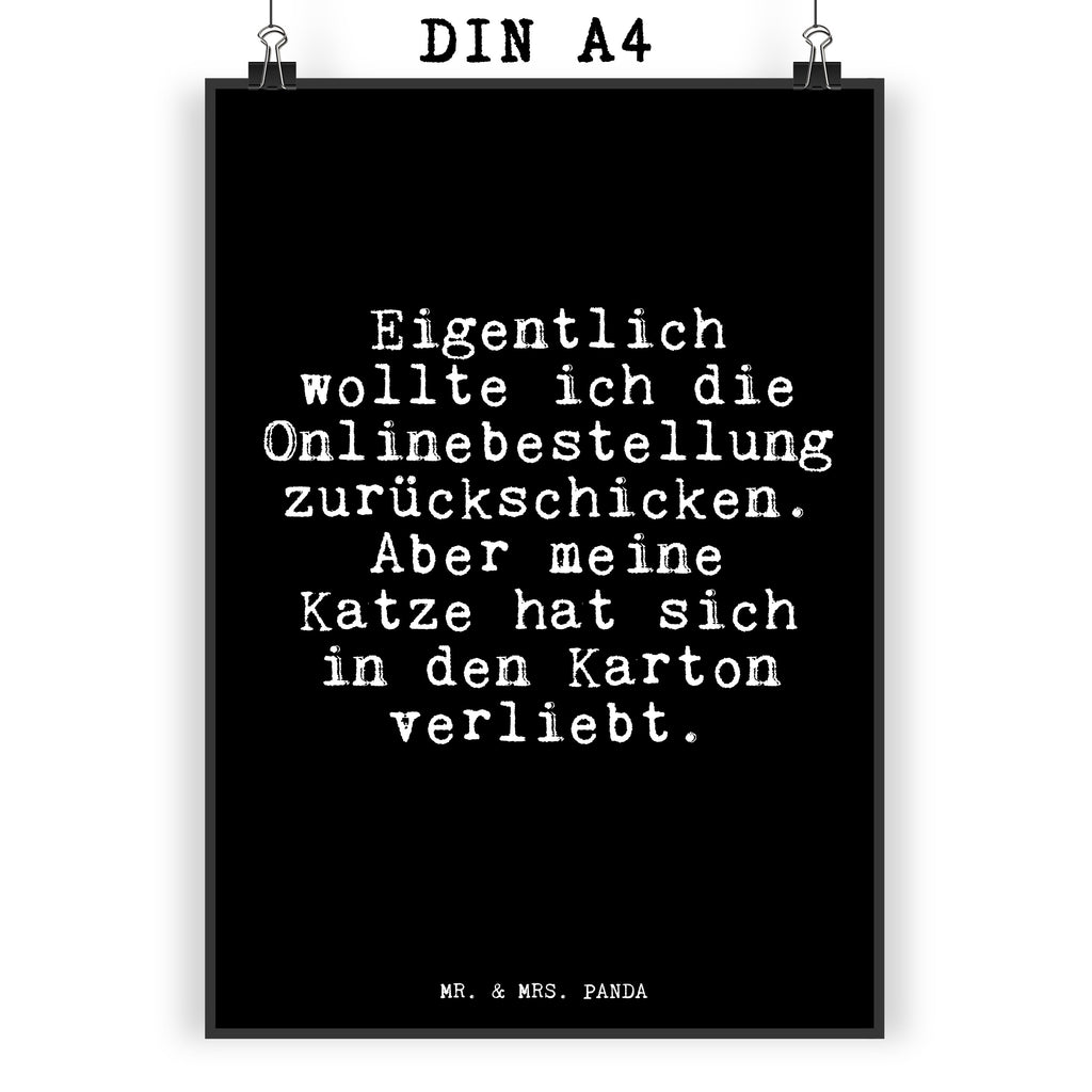 Poster Eigentlich wollte ich die... Poster, Wandposter, Bild, Wanddeko, Küchenposter, Kinderposter, Wanddeko Bild, Raumdekoration, Wanddekoration, Handgemaltes Poster, Mr. & Mrs. Panda Poster, Designposter, Kunstdruck, Posterdruck, Spruch, Sprüche, lustige Sprüche, Weisheiten, Zitate, Spruch Geschenke, Glizer Spruch Sprüche Weisheiten Zitate Lustig Weisheit Worte