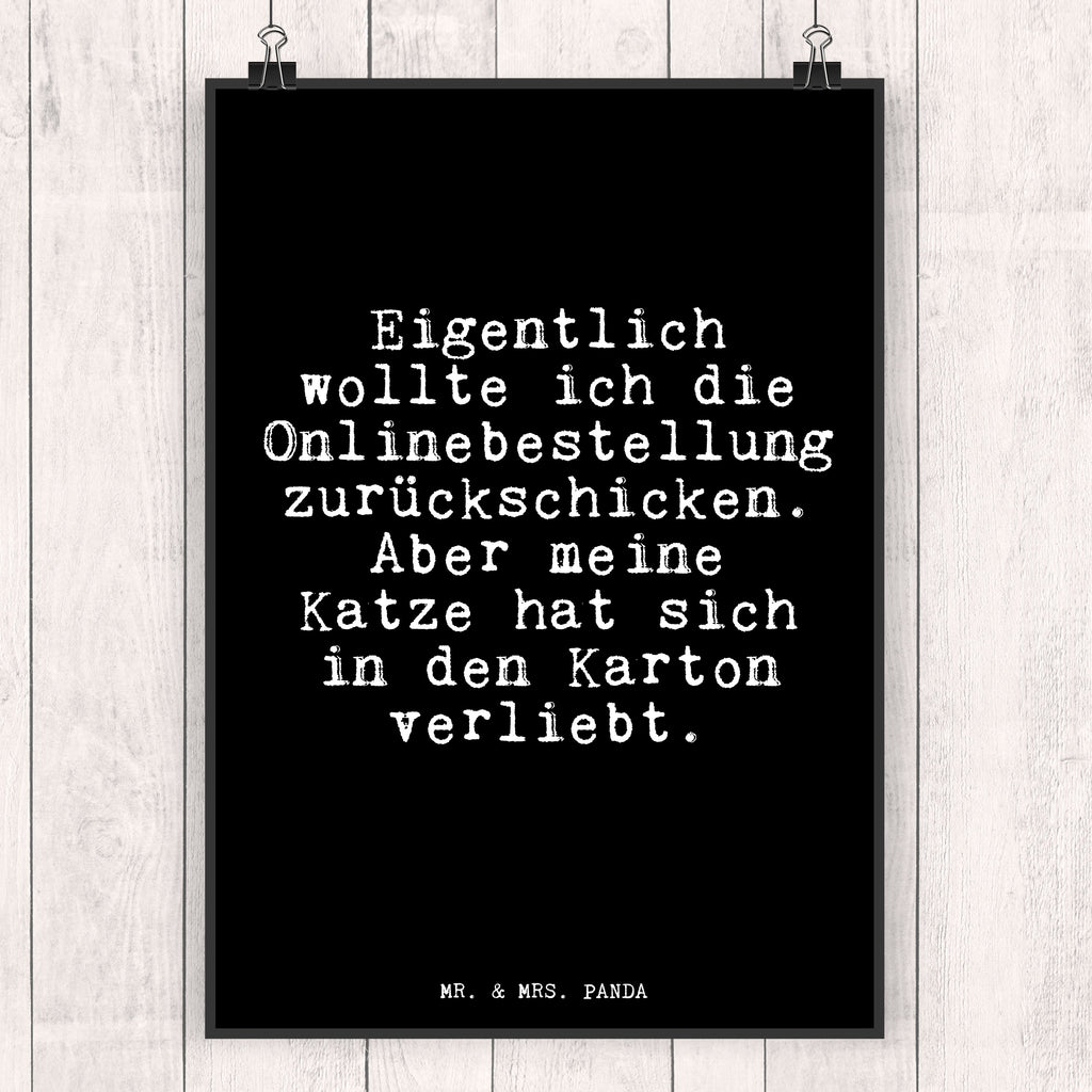 Poster Eigentlich wollte ich die... Poster, Wandposter, Bild, Wanddeko, Küchenposter, Kinderposter, Wanddeko Bild, Raumdekoration, Wanddekoration, Handgemaltes Poster, Mr. & Mrs. Panda Poster, Designposter, Kunstdruck, Posterdruck, Spruch, Sprüche, lustige Sprüche, Weisheiten, Zitate, Spruch Geschenke, Glizer Spruch Sprüche Weisheiten Zitate Lustig Weisheit Worte