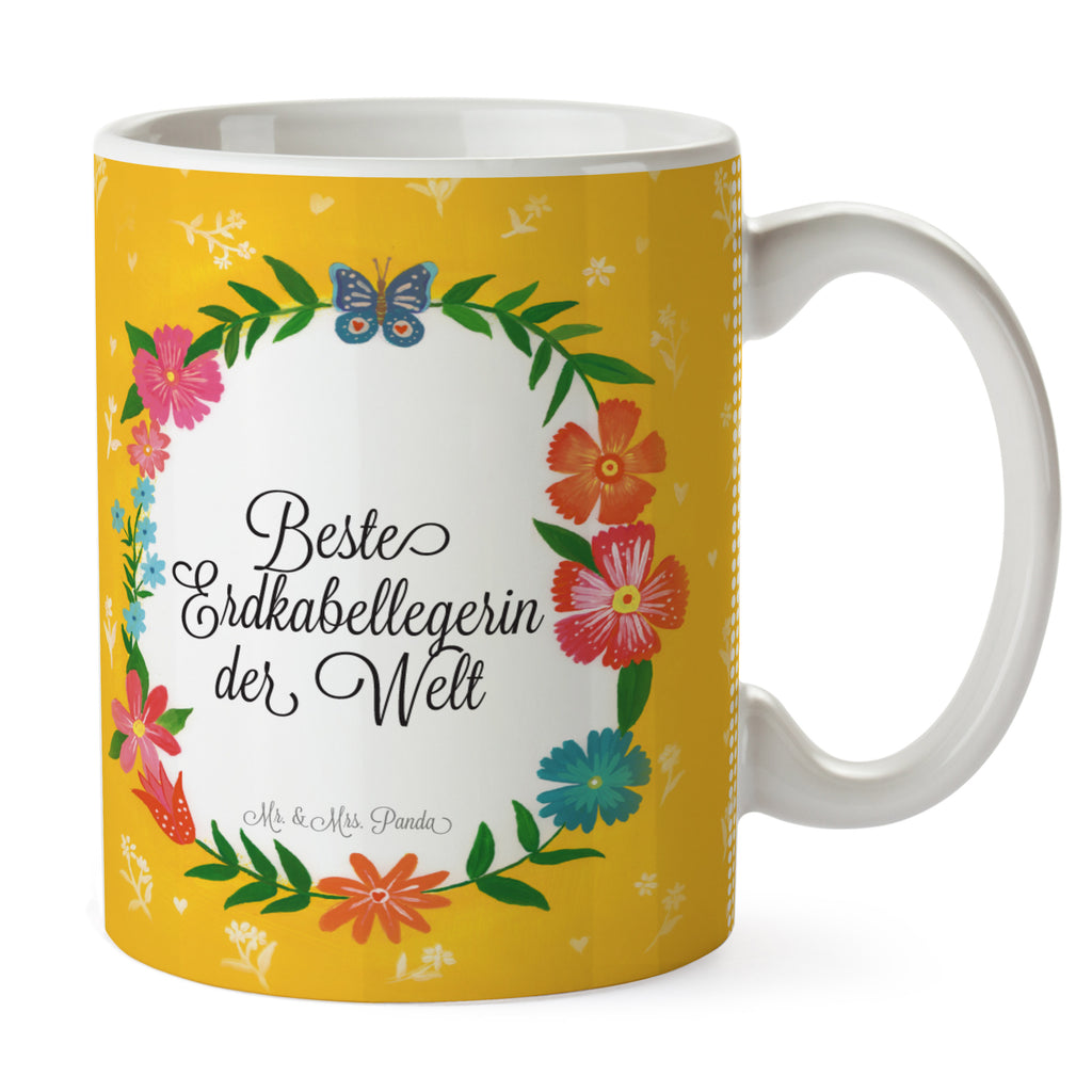 Tasse Design Frame Happy Girls Erdkabellegerin Tasse, Kaffeetasse, Teetasse, Becher, Kaffeebecher, Teebecher, Keramiktasse, Porzellantasse, Büro Tasse, Geschenk Tasse, Tasse Sprüche, Tasse Motive, Kaffeetassen, Tasse bedrucken, Designer Tasse, Cappuccino Tassen, Schöne Teetassen, Geschenk