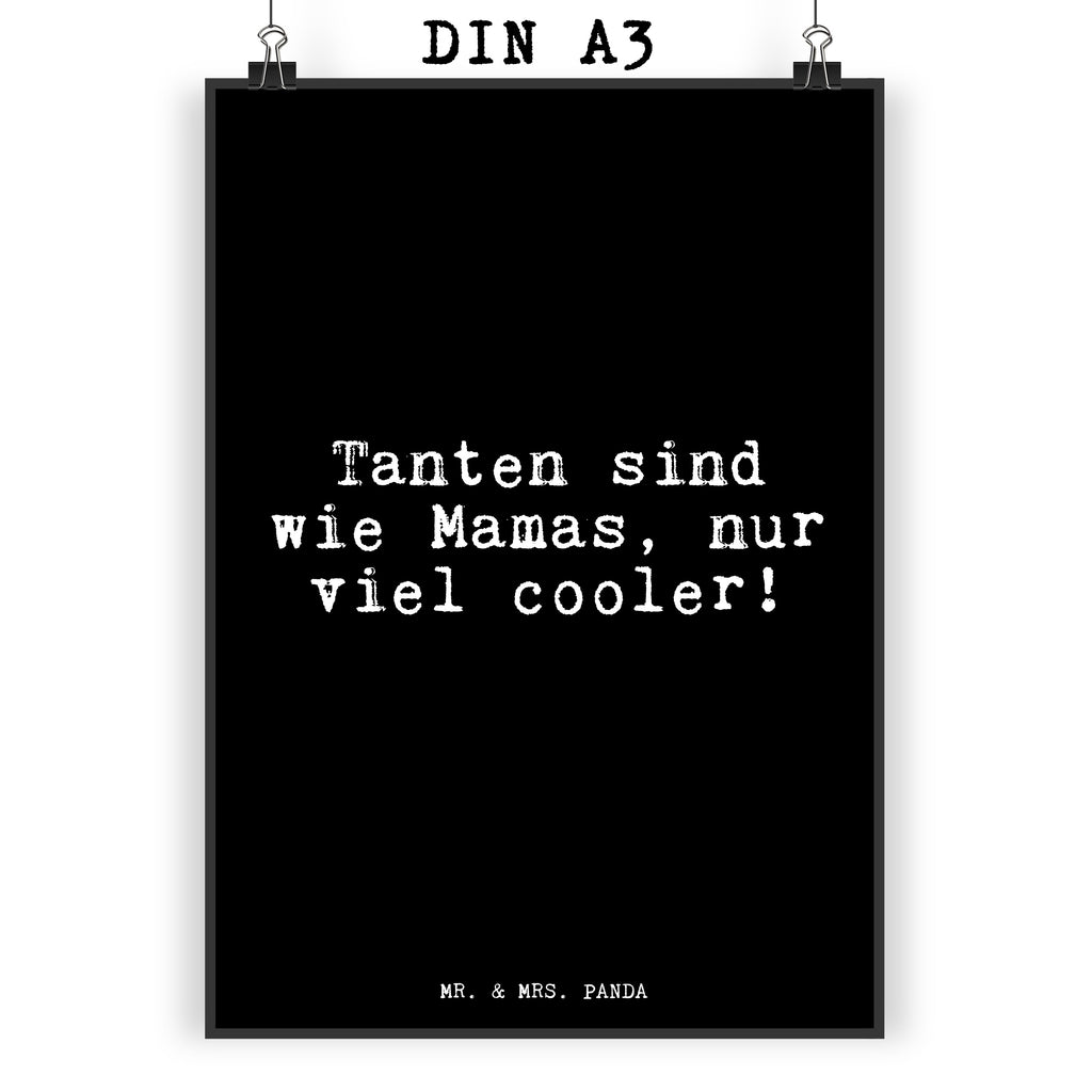 Poster Tanten sind wie Mamas,... Poster, Wandposter, Bild, Wanddeko, Küchenposter, Kinderposter, Wanddeko Bild, Raumdekoration, Wanddekoration, Handgemaltes Poster, Mr. & Mrs. Panda Poster, Designposter, Kunstdruck, Posterdruck, Spruch, Sprüche, lustige Sprüche, Weisheiten, Zitate, Spruch Geschenke, Glizer Spruch Sprüche Weisheiten Zitate Lustig Weisheit Worte