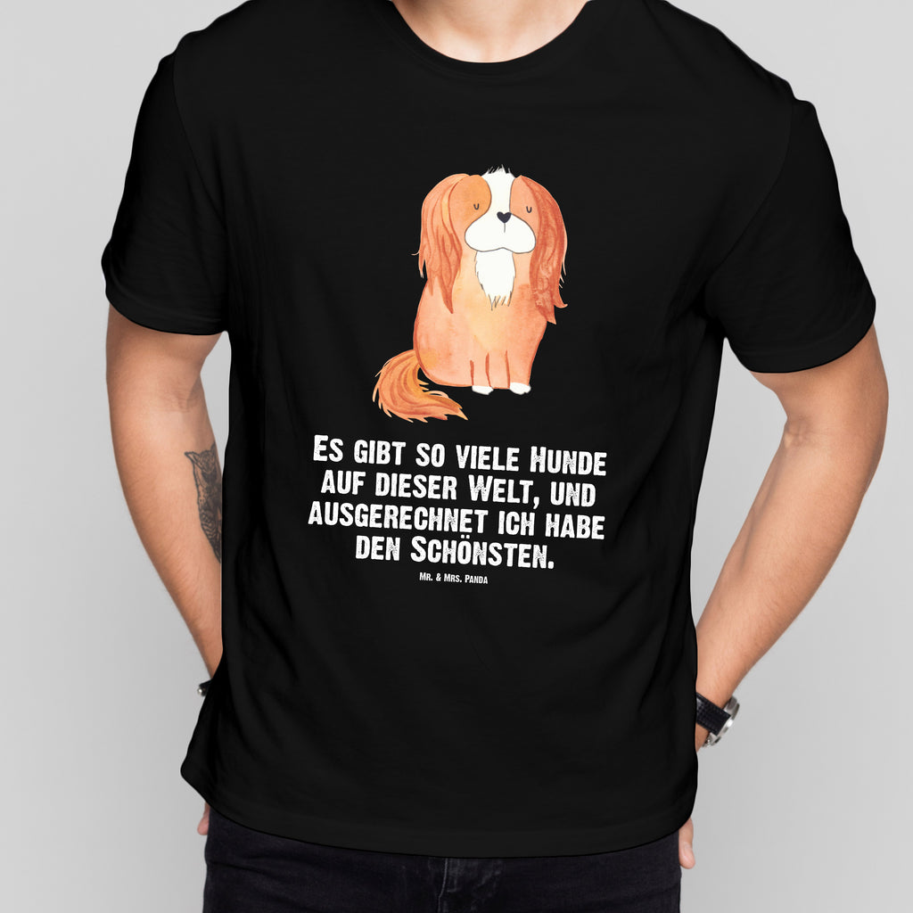 T-Shirt Standard Cavalier King Charles Spaniel T-Shirt, Shirt, Tshirt, Lustiges T-Shirt, T-Shirt mit Spruch, Party, Junggesellenabschied, Jubiläum, Geburstag, Herrn, Damen, Männer, Frauen, Schlafshirt, Nachthemd, Sprüche, Hund, Hundemotiv, Haustier, Hunderasse, Tierliebhaber, Hundebesitzer, Cavalier King Charles Spaniel, Cockerspaniel, Spaniel, Spruch, schönster Hund