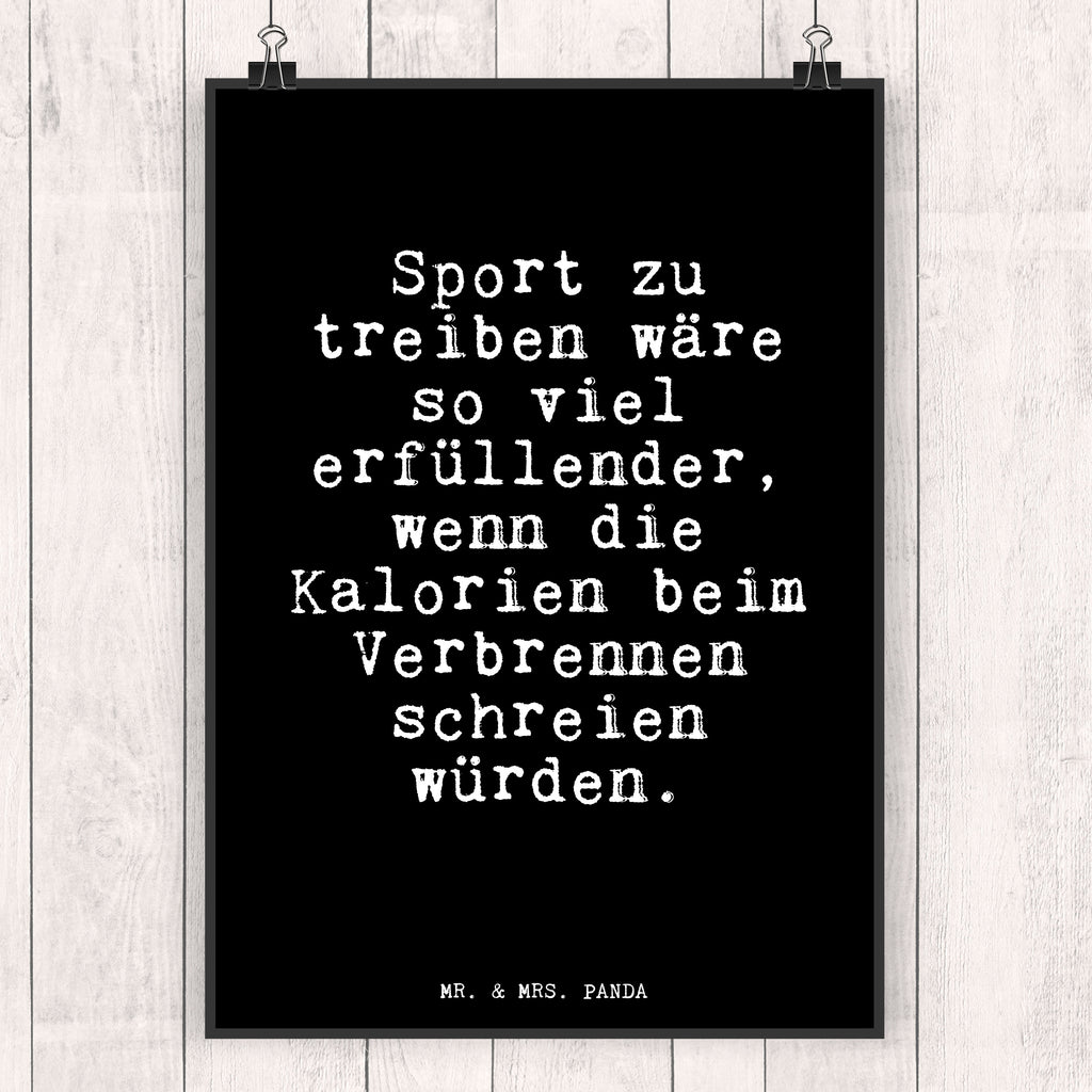 Poster Sport zu treiben wäre... Poster, Wandposter, Bild, Wanddeko, Küchenposter, Kinderposter, Wanddeko Bild, Raumdekoration, Wanddekoration, Handgemaltes Poster, Mr. & Mrs. Panda Poster, Designposter, Kunstdruck, Posterdruck, Spruch, Sprüche, lustige Sprüche, Weisheiten, Zitate, Spruch Geschenke, Glizer Spruch Sprüche Weisheiten Zitate Lustig Weisheit Worte