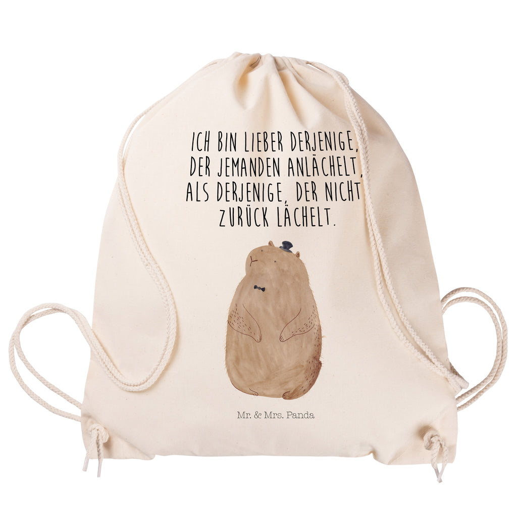 Sportbeutel Murmeltier Sportbeutel, Turnbeutel, Beutel, Sporttasche, Tasche, Stoffbeutel, Sportbeutel Kinder, Gymsack, Beutel Rucksack, Kleine Sporttasche, Sportzubehör, Turnbeutel Baumwolle, Tiermotive, Gute Laune, lustige Sprüche, Tiere, Murmeltier, Knigge, Fröhlichkeit, Freundlichkeit, Respekt, Anstand