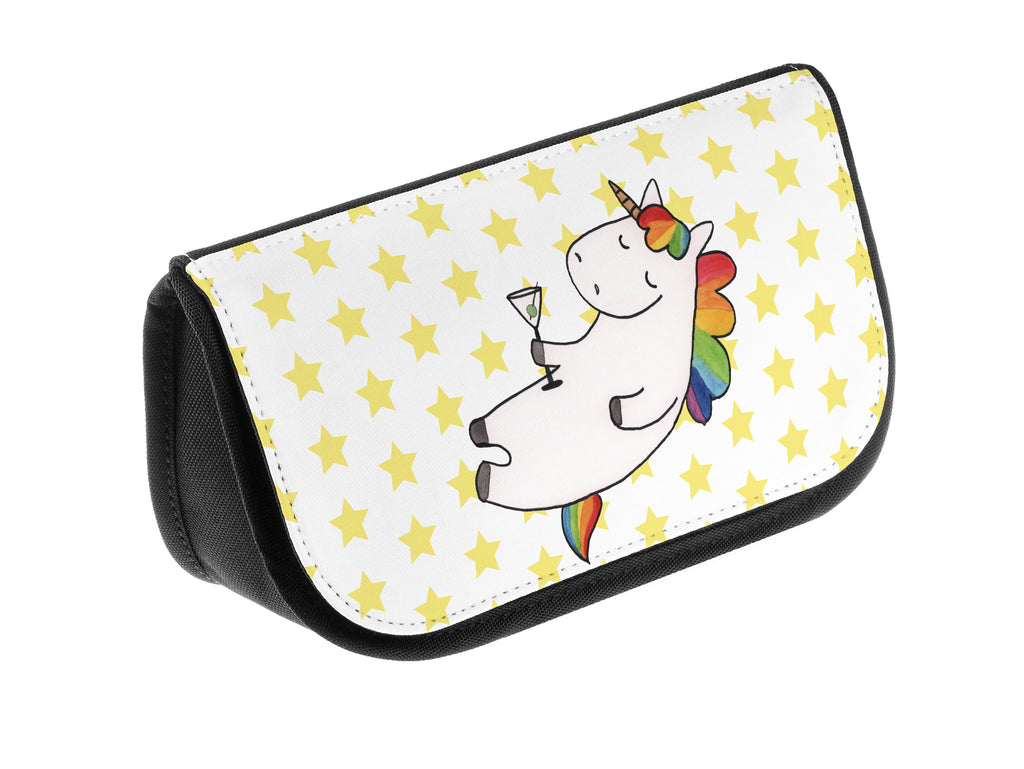 Kosmetiktasche Einhorn Cocktail Kosmetikbeutel, Kulturtasche, Kulturbeutel, Schminktasche, Make-Up Tasche, Einhorn, Einhörner, Einhorn Deko, Pegasus, Unicorn, Party, Spaß, Feiern, Caipirinha, Rum, Cuba Libre, Sekt, Freundin, Geburtstag, lustig, witzig, Spruch, Glitzer