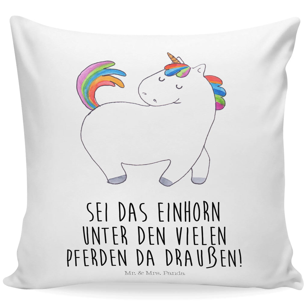 40x40 Kissen Einhorn Stolzieren Kissenhülle, Kopfkissen, Sofakissen, Dekokissen, Motivkissen, sofakissen, sitzkissen, Kissen, Kissenbezüge, Kissenbezug 40x40, Kissen 40x40, Kissenhülle 40x40, Zierkissen, Couchkissen, Dekokissen Sofa, Sofakissen 40x40, Dekokissen 40x40, Kopfkissen 40x40, Kissen 40x40 Waschbar, Einhorn, Einhörner, Einhorn Deko, Pegasus, Unicorn, stolz, anders, bunt, Pferd, Reiter, Reiten, Freundin, Geschenk