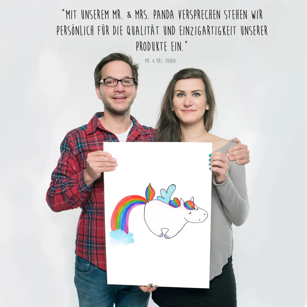 Poster Einhorn Pegasus Poster, Wandposter, Bild, Wanddeko, Küchenposter, Kinderposter, Wanddeko Bild, Raumdekoration, Wanddekoration, Handgemaltes Poster, Mr. & Mrs. Panda Poster, Designposter, Kunstdruck, Posterdruck, Einhorn, Einhörner, Einhorn Deko, Pegasus, Unicorn, Regenbogen, Spielen, Realität, Glitzer, Erwachsenwerden