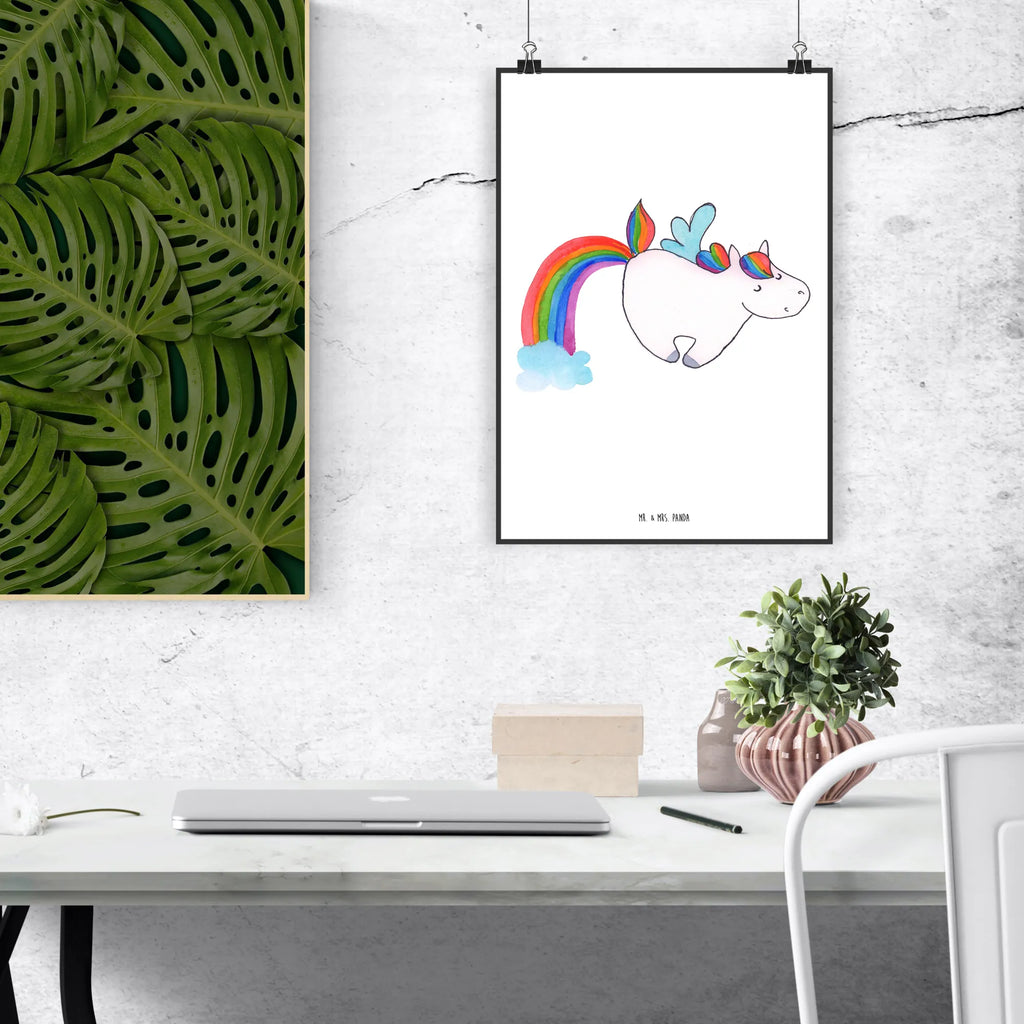 Poster Einhorn Pegasus Poster, Wandposter, Bild, Wanddeko, Küchenposter, Kinderposter, Wanddeko Bild, Raumdekoration, Wanddekoration, Handgemaltes Poster, Mr. & Mrs. Panda Poster, Designposter, Kunstdruck, Posterdruck, Einhorn, Einhörner, Einhorn Deko, Pegasus, Unicorn, Regenbogen, Spielen, Realität, Glitzer, Erwachsenwerden