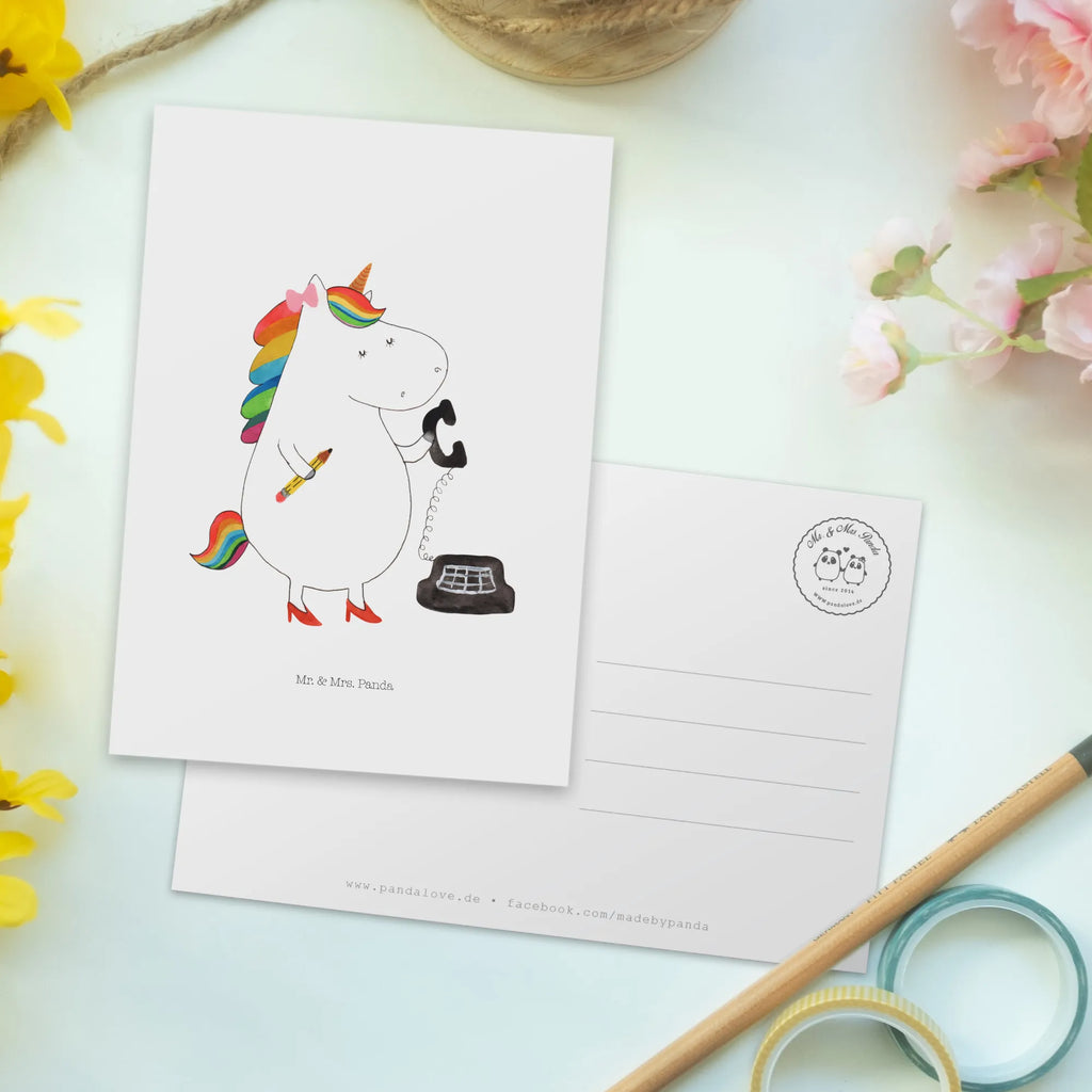 Postkarte Einhorn Sekretärin Postkarte, Karte, Geschenkkarte, Grußkarte, Einladung, Ansichtskarte, Geburtstagskarte, Einladungskarte, Dankeskarte, Ansichtskarten, Einladung Geburtstag, Einladungskarten Geburtstag, Einhorn, Einhörner, Einhorn Deko, Pegasus, Unicorn, Sekretärin, Büro, Rechtsanwältin, Rechtsanwaltsgehilfin, Steuerbüro, Steuerkanzlei, Bürokraft, Bürohilfe