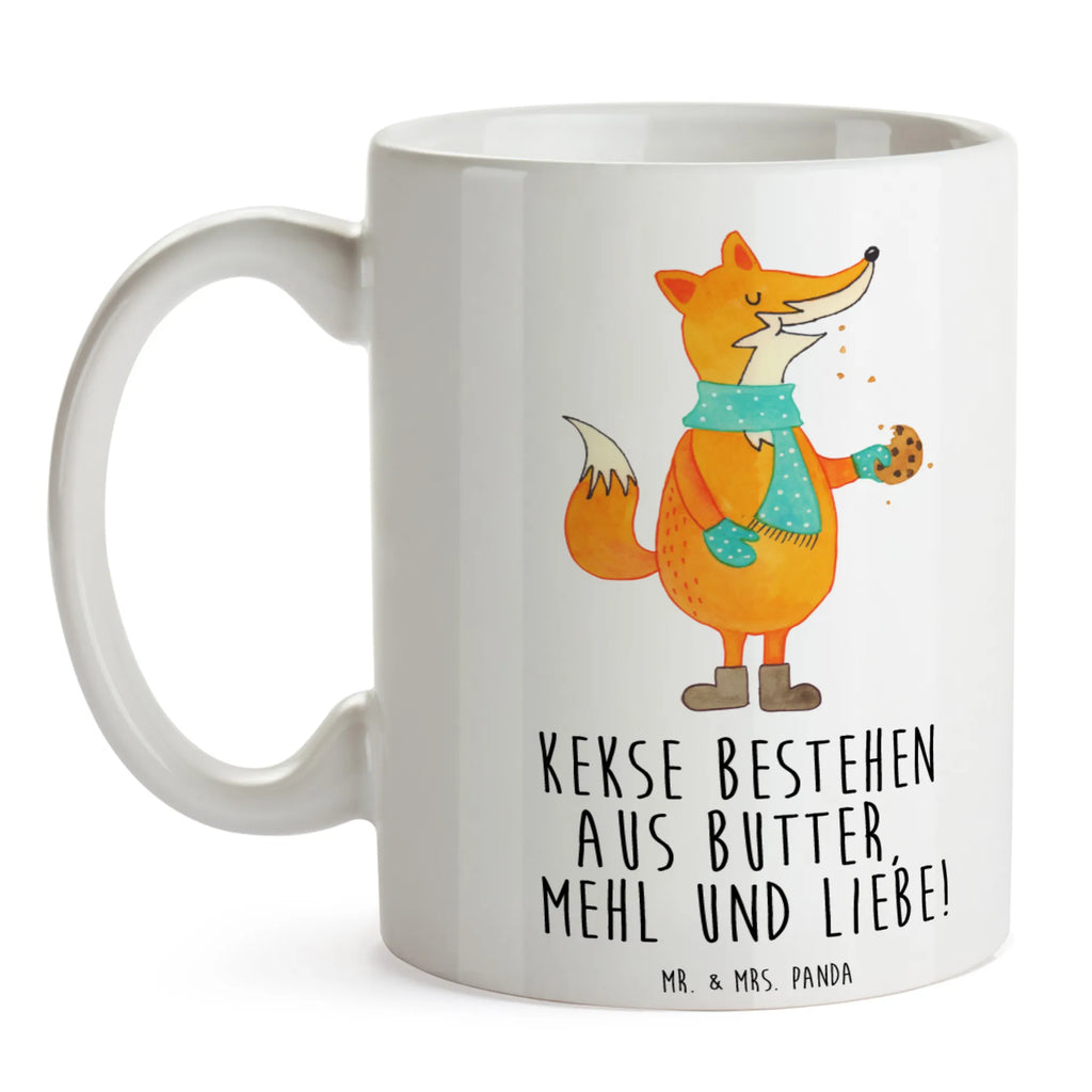 Tasse Fuchs Keks Tasse, Kaffeetasse, Teetasse, Becher, Kaffeebecher, Teebecher, Keramiktasse, Porzellantasse, Büro Tasse, Geschenk Tasse, Tasse Sprüche, Tasse Motive, Kaffeetassen, Tasse bedrucken, Designer Tasse, Cappuccino Tassen, Schöne Teetassen, Fuchs, Füchse, Backen Spruch, Kekse, Winter, Weihnachtszeit, Plätzchen, Liebe, Küche Deko