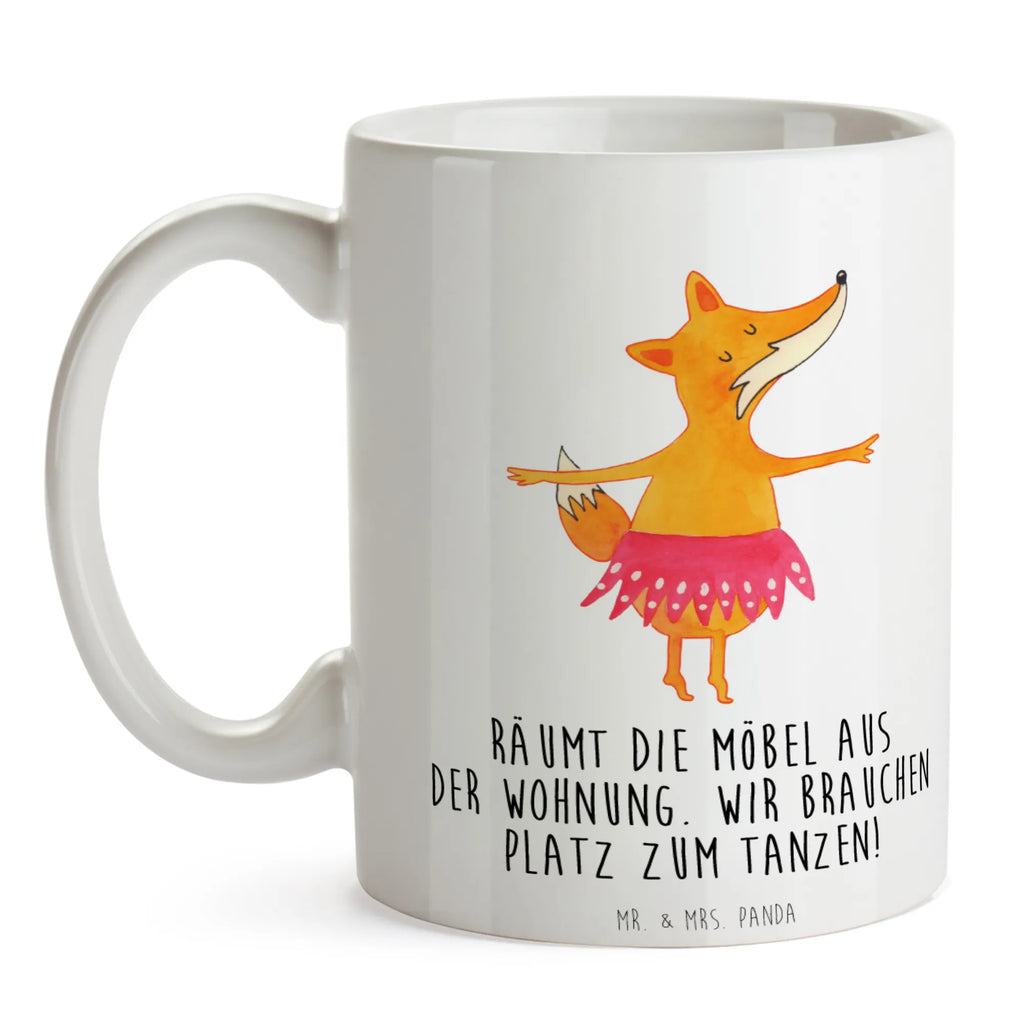 Tasse Fuchs Ballerina Tasse, Kaffeetasse, Teetasse, Becher, Kaffeebecher, Teebecher, Keramiktasse, Porzellantasse, Büro Tasse, Geschenk Tasse, Tasse Sprüche, Tasse Motive, Kaffeetassen, Tasse bedrucken, Designer Tasse, Cappuccino Tassen, Schöne Teetassen, Fuchs, Fuchs Spruch, Füchse, Füchsin, Ballerina, Ballett, Tänzerin, Tanzen, Party, Einladung, Geburtstag