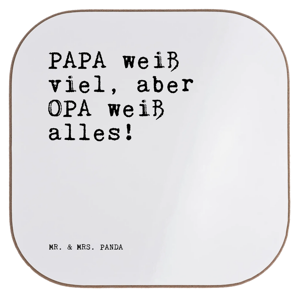 Quadratische Untersetzer Sprüche und Zitate PAPA weiß viel, aber OPA weiß alles! Untersetzer, Bierdeckel, Glasuntersetzer, Untersetzer Gläser, Getränkeuntersetzer, Untersetzer aus Holz, Untersetzer für Gläser, Korkuntersetzer, Untersetzer Holz, Holzuntersetzer, Tassen Untersetzer, Untersetzer Design, Spruch, Sprüche, lustige Sprüche, Weisheiten, Zitate, Spruch Geschenke, Spruch Sprüche Weisheiten Zitate Lustig Weisheit Worte