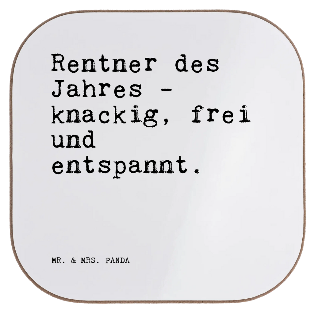 Quadratische Untersetzer Sprüche und Zitate Rentner des Jahres - knackig, frei und entspannt. Untersetzer, Bierdeckel, Glasuntersetzer, Untersetzer Gläser, Getränkeuntersetzer, Untersetzer aus Holz, Untersetzer für Gläser, Korkuntersetzer, Untersetzer Holz, Holzuntersetzer, Tassen Untersetzer, Untersetzer Design, Spruch, Sprüche, lustige Sprüche, Weisheiten, Zitate, Spruch Geschenke, Spruch Sprüche Weisheiten Zitate Lustig Weisheit Worte