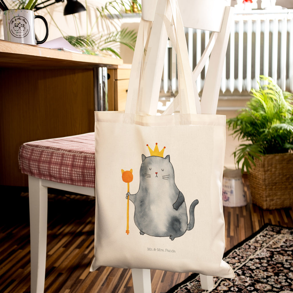 Tragetasche Katze König Beuteltasche, Beutel, Einkaufstasche, Jutebeutel, Stoffbeutel, Tasche, Shopper, Umhängetasche, Strandtasche, Schultertasche, Stofftasche, Tragetasche, Badetasche, Jutetasche, Einkaufstüte, Laptoptasche, Katze, Katzenmotiv, Katzenfan, Katzendeko, Katzenfreund, Katzenliebhaber, Katzenprodukte, Katzenartikel, Katzenaccessoires, Katzensouvenirs, Katzenliebhaberprodukte, Katzenmotive, Katzen, Kater, Mietze, Cat, Cats, Katzenhalter, Katzenbesitzerin, Haustier, König, Königin, Queen, Familie, Mietzhaus, Wohnung, erste eigenen Wohnung, Umzug, Einzug