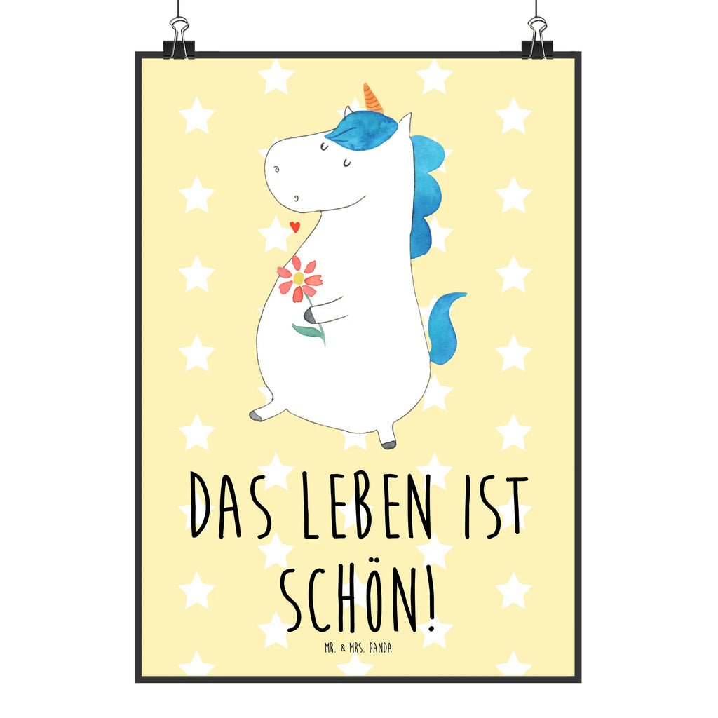 Poster Einhorn Spaziergang Poster, Wandposter, Bild, Wanddeko, Küchenposter, Kinderposter, Wanddeko Bild, Raumdekoration, Wanddekoration, Handgemaltes Poster, Mr. & Mrs. Panda Poster, Designposter, Kunstdruck, Posterdruck, Einhorn, Einhörner, Einhorn Deko, Pegasus, Unicorn, Glitzer, Blumen, Spaziergang, Motivation, Gute Laune, Freude, Freundin, Mutter, Schwester