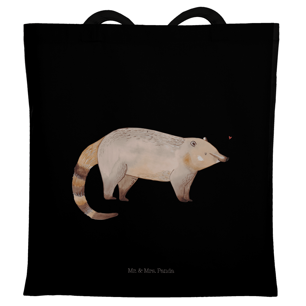 Tragetasche Nasenbär Beuteltasche, Beutel, Einkaufstasche, Jutebeutel, Stoffbeutel, Tiermotive, Gute Laune, lustige Sprüche, Tiere, Nasenbär, Nasenbären, Rüsselbär, Bär