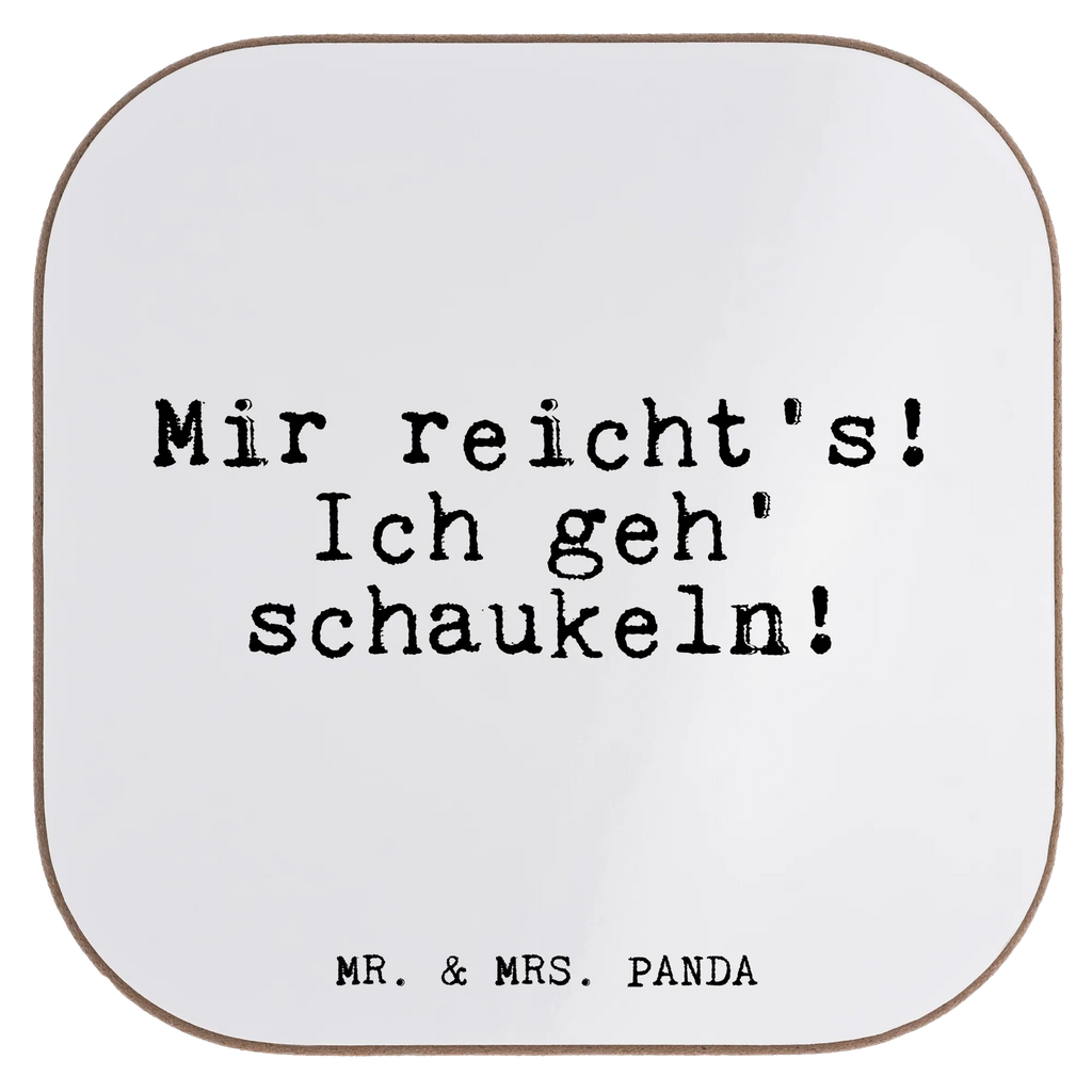 Quadratische Untersetzer Fun Talk Mir reicht's! Ich geh' schaukeln! Untersetzer, Bierdeckel, Glasuntersetzer, Untersetzer Gläser, Getränkeuntersetzer, Untersetzer aus Holz, Untersetzer für Gläser, Korkuntersetzer, Untersetzer Holz, Holzuntersetzer, Tassen Untersetzer, Untersetzer Design, Spruch, Sprüche, lustige Sprüche, Weisheiten, Zitate, Spruch Geschenke, Glizer Spruch Sprüche Weisheiten Zitate Lustig Weisheit Worte