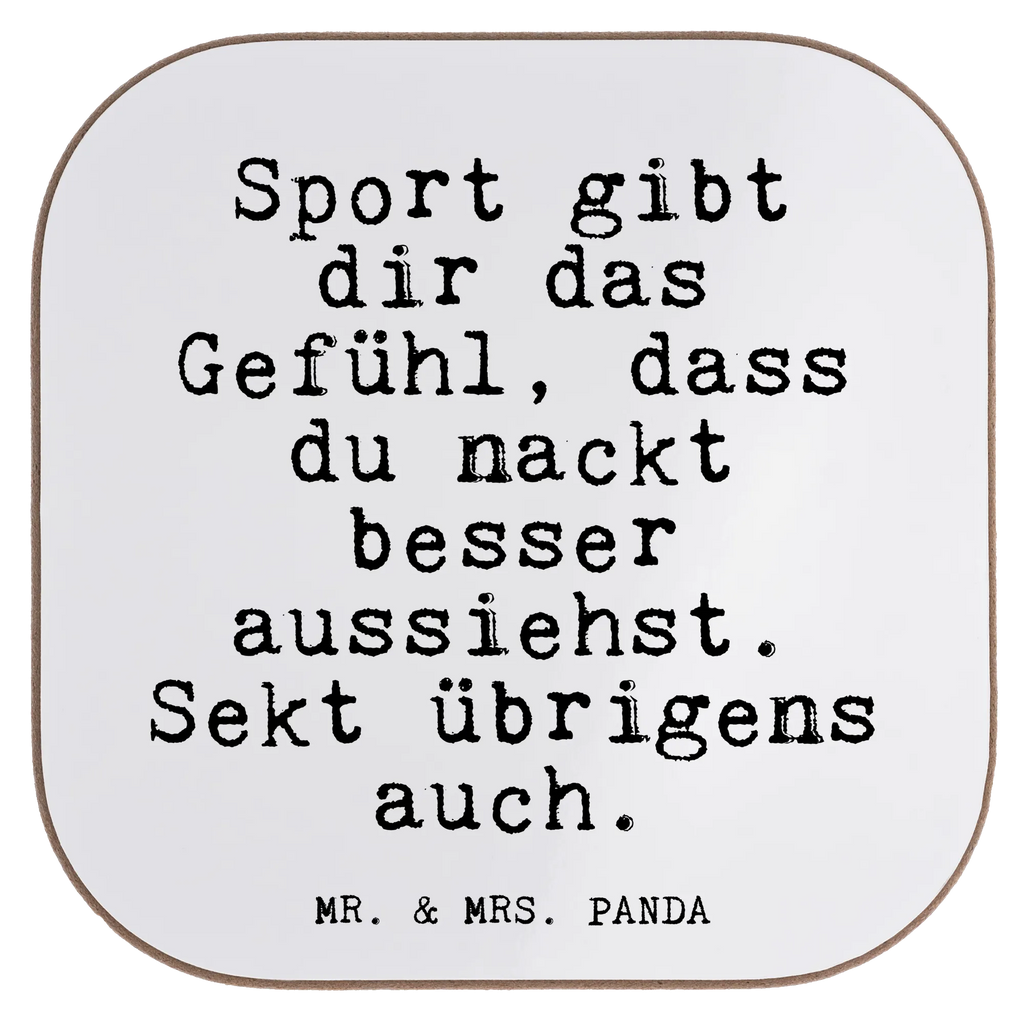 Quadratische Untersetzer Fun Talk Sport gibt dir das Gefühl, dass du nackt besser aussiehst. Sekt übrigens auch. Untersetzer, Bierdeckel, Glasuntersetzer, Untersetzer Gläser, Getränkeuntersetzer, Untersetzer aus Holz, Untersetzer für Gläser, Korkuntersetzer, Untersetzer Holz, Holzuntersetzer, Tassen Untersetzer, Untersetzer Design, Spruch, Sprüche, lustige Sprüche, Weisheiten, Zitate, Spruch Geschenke, Glizer Spruch Sprüche Weisheiten Zitate Lustig Weisheit Worte