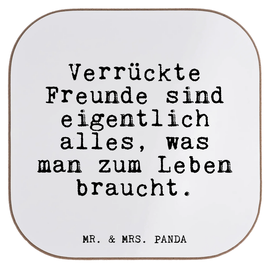 Untersetzer Verrückte Freunde sind eigentlich... Untersetzer, Bierdeckel, Glasuntersetzer, Untersetzer Gläser, Getränkeuntersetzer, Untersetzer aus Holz, Untersetzer für Gläser, Korkuntersetzer, Untersetzer Holz, Holzuntersetzer, Tassen Untersetzer, Untersetzer Design, Spruch, Sprüche, lustige Sprüche, Weisheiten, Zitate, Spruch Geschenke, Glizer Spruch Sprüche Weisheiten Zitate Lustig Weisheit Worte