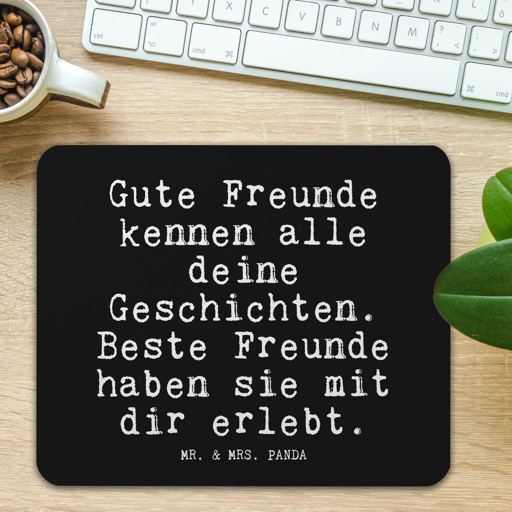 Mauspad Gute Freunde kennen alle... Mousepad, Computer zubehör, Büroausstattung, PC Zubehör, Arbeitszimmer, Mauspad, Einzigartiges Mauspad, Designer Mauspad, Mausunterlage, Mauspad Büro, Spruch, Sprüche, lustige Sprüche, Weisheiten, Zitate, Spruch Geschenke, Glizer Spruch Sprüche Weisheiten Zitate Lustig Weisheit Worte