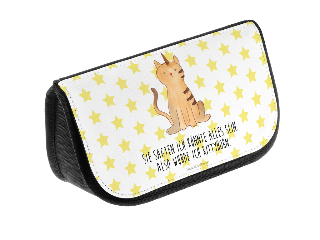 Kosmetiktasche Einhorn Katze Kosmetikbeutel, Kulturtasche, Kulturbeutel, Schminktasche, Make-Up Tasche, Kosmetiktasche, Beauty Bag, Kosmetiktasche Damen, Make Up Tasche, Kosmetik Tasche, Kosmetiktasche Klein, Kleine Kosmetiktasche, Schminktasche Klein, Kosmetiktasche Mit Fächern, Schminktäschen, Schminke Tasche, Kosmetiktaschen Damen, Beauty Case, Schmink Täschchen, Einhorn, Einhörner, Einhorn Deko, Pegasus, Unicorn, Katzer, Mieze, Regenbogen, Glitzer, Einhornpower, Erwachsenwerden, Katze, Katzenhorn, Einhornkatze, Kittyhorn