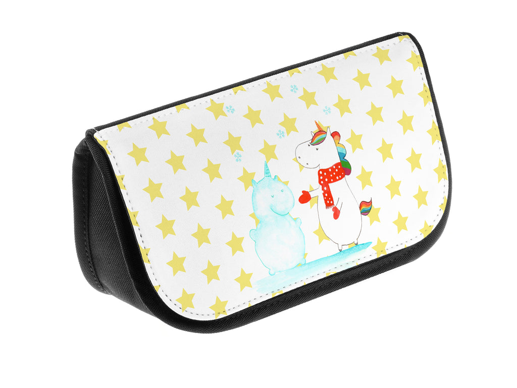 Kosmetiktasche Einhorn Schneemann Kosmetikbeutel, Kulturtasche, Kulturbeutel, Schminktasche, Make-Up Tasche, Kosmetiktasche, Beauty Bag, Kosmetiktasche Damen, Make Up Tasche, Kosmetik Tasche, Kosmetiktasche Klein, Kleine Kosmetiktasche, Schminktasche Klein, Kosmetiktasche Mit Fächern, Schminktäschen, Schminke Tasche, Kosmetiktaschen Damen, Beauty Case, Schmink Täschchen, Einhorn, Einhörner, Einhorn Deko, Pegasus, Unicorn, Schneemann, Winter, Schnee, Kuchen, Weihnachten, kalt, Mütze, Handschuhe, X-Mas