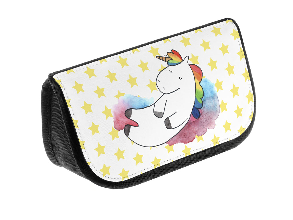 Kosmetiktasche Einhorn Wolke 7 Kosmetikbeutel, Kulturtasche, Kulturbeutel, Schminktasche, Make-Up Tasche, Kosmetiktasche, Beauty Bag, Kosmetiktasche Damen, Make Up Tasche, Kosmetik Tasche, Kosmetiktasche Klein, Kleine Kosmetiktasche, Schminktasche Klein, Kosmetiktasche Mit Fächern, Schminktäschen, Schminke Tasche, Kosmetiktaschen Damen, Beauty Case, Schmink Täschchen, Einhorn, Einhörner, Einhorn Deko, Pegasus, Unicorn, verliebt, Menschen, witzig, lustig, Geschenk, Glaube, Realität, Lächeln