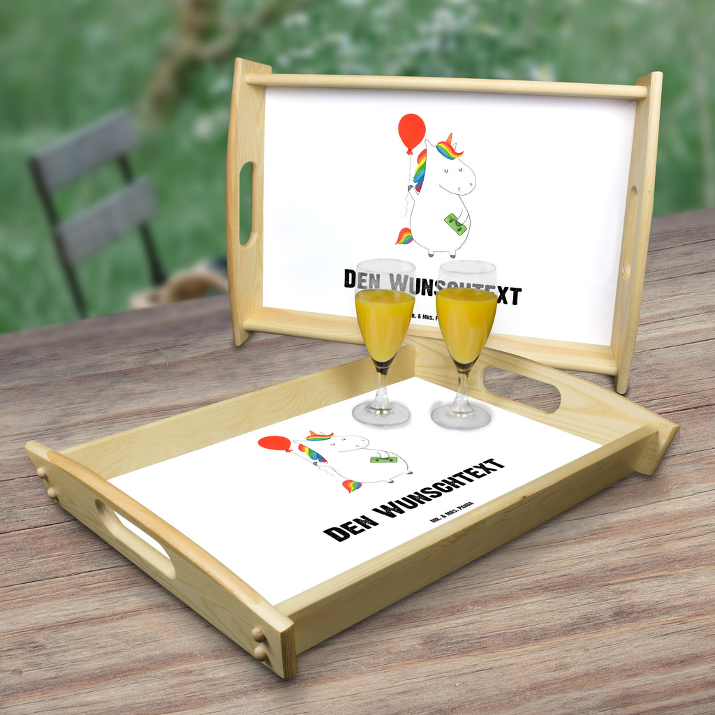 Personalisiertes Serviertablett Einhorn Luftballon Personalisiertes Serviertablett, Personalisiertes Tablett, Personalisiertes Holztablett, Personalisiertes Küchentablett, Personalisiertes Dekotablett, Personalisiertes Frühstückstablett, Serviertablett mit Namen, Tablett mit Namen, Einhorn, Einhörner, Einhorn Deko, Pegasus, Unicorn, Luftballon, Geld, Lebenslust, Freude, Geschenk, Freundin